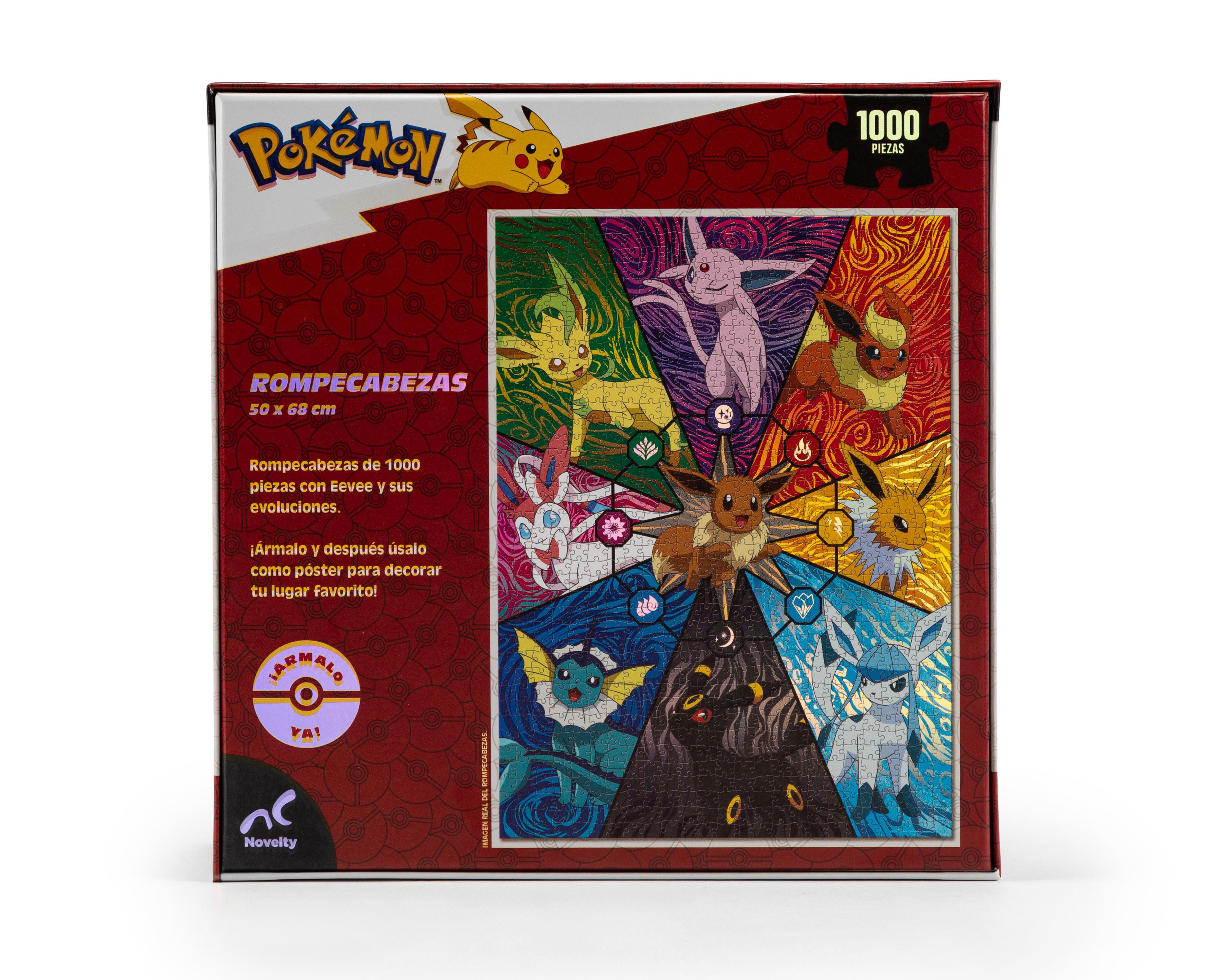 Foto 3 pulgar | Rompecabezas Pokémon Novelty 1000 Piezas