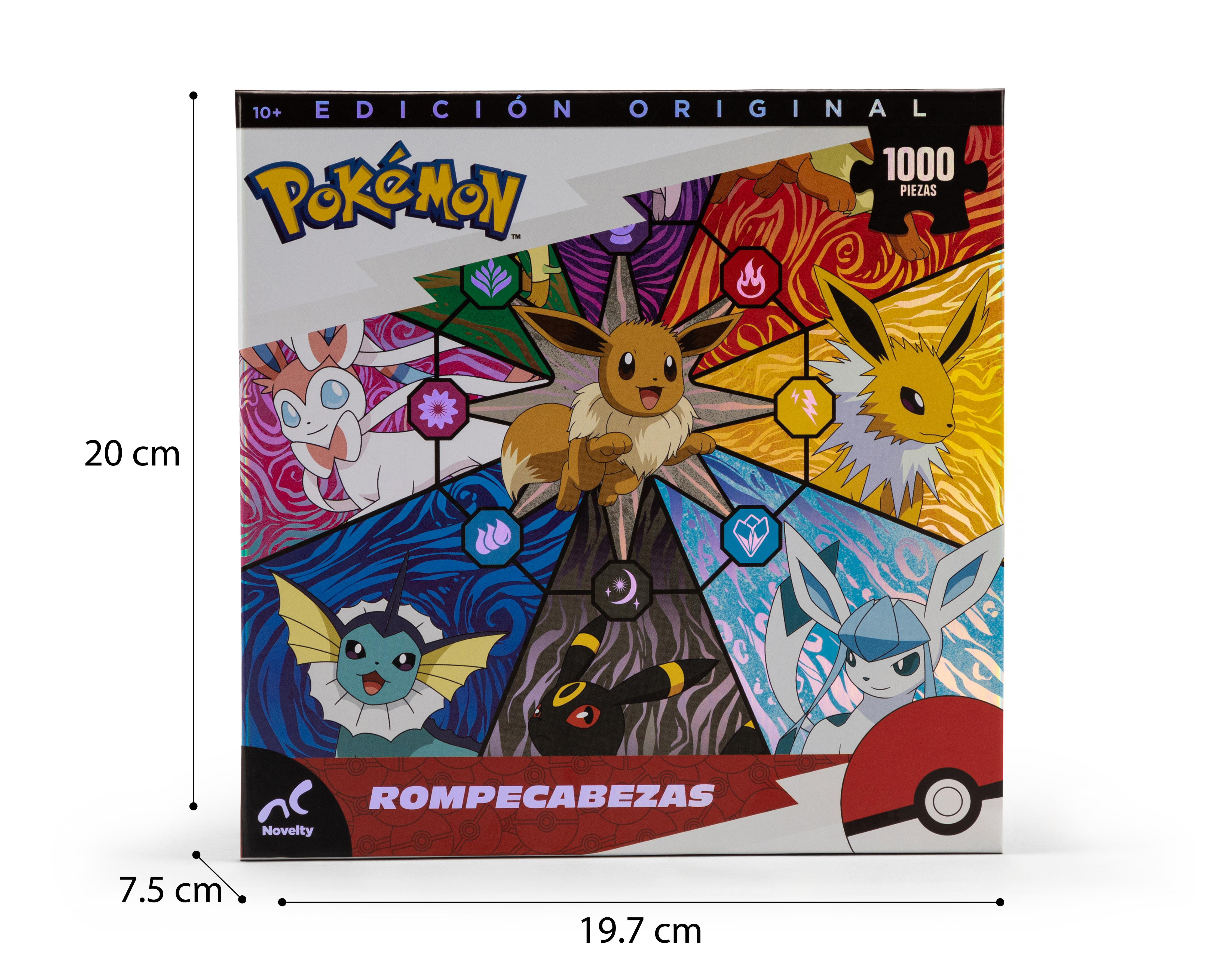 Foto 5 pulgar | Rompecabezas Pokémon Novelty 1000 Piezas