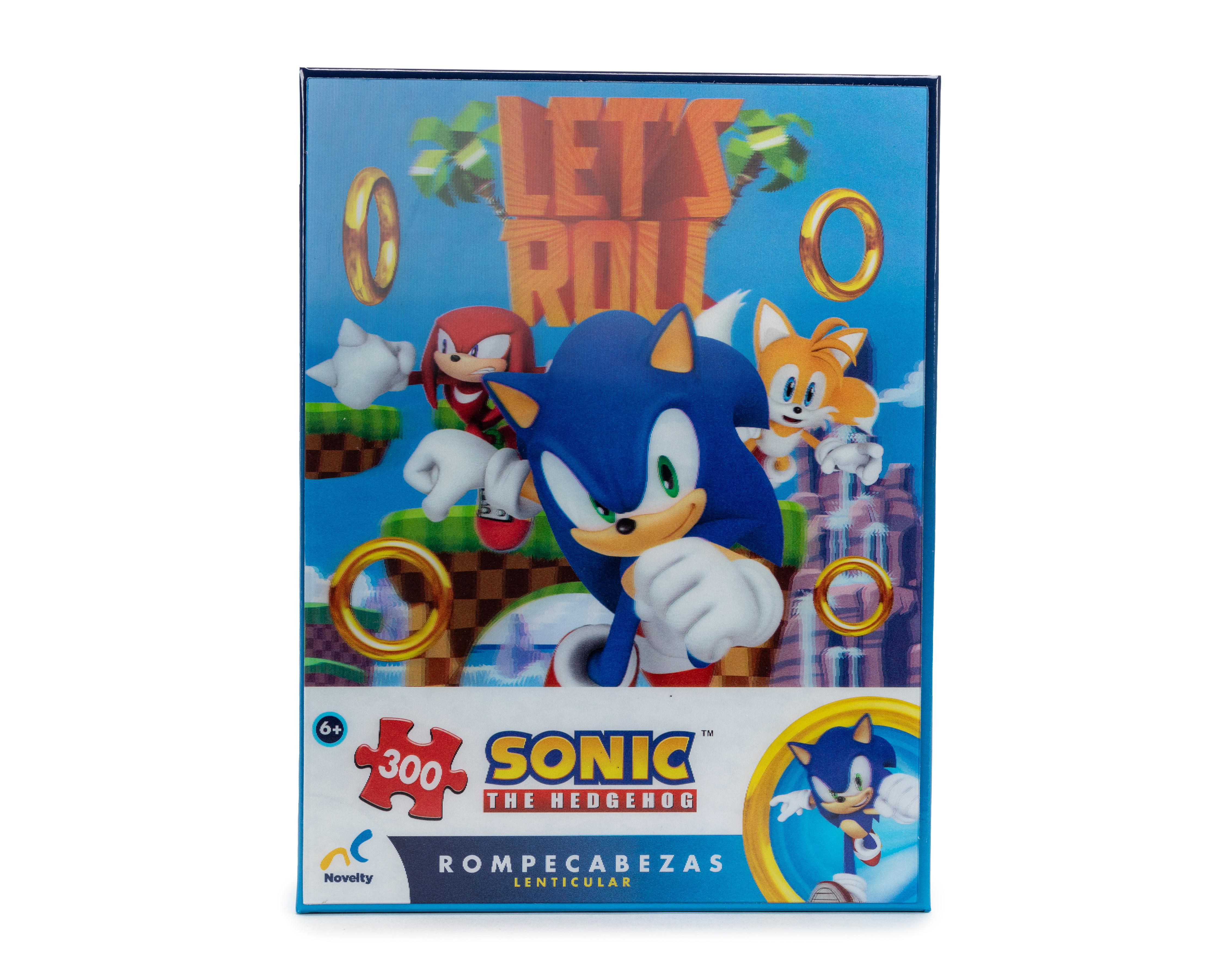 Foto 1 | Rompecabezas Lenticular Sonic 300 Piezas