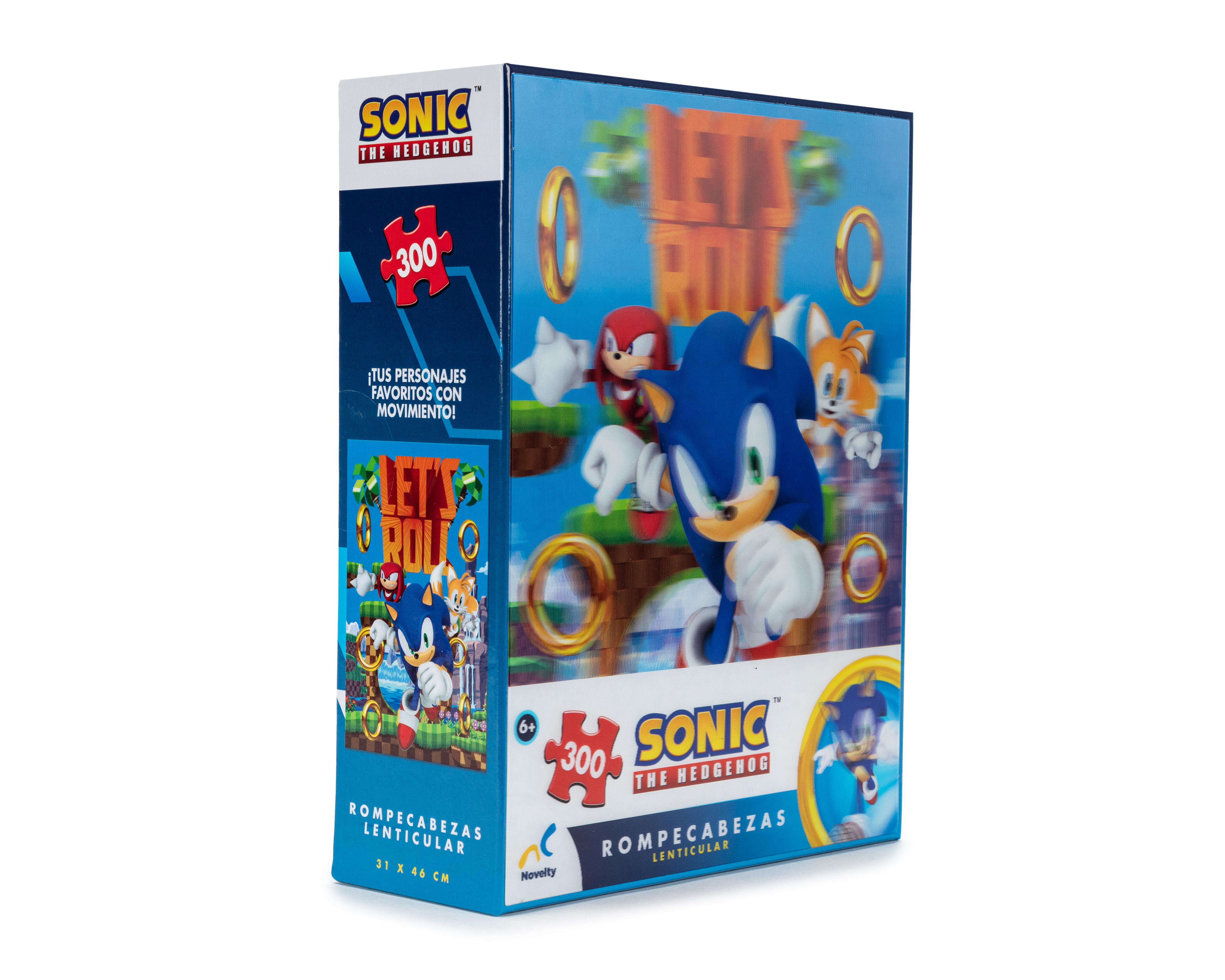 Foto 3 pulgar | Rompecabezas Lenticular Sonic 300 Piezas
