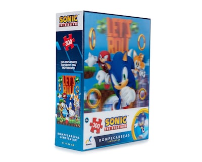 Foto 2 | Rompecabezas Lenticular Sonic 300 Piezas