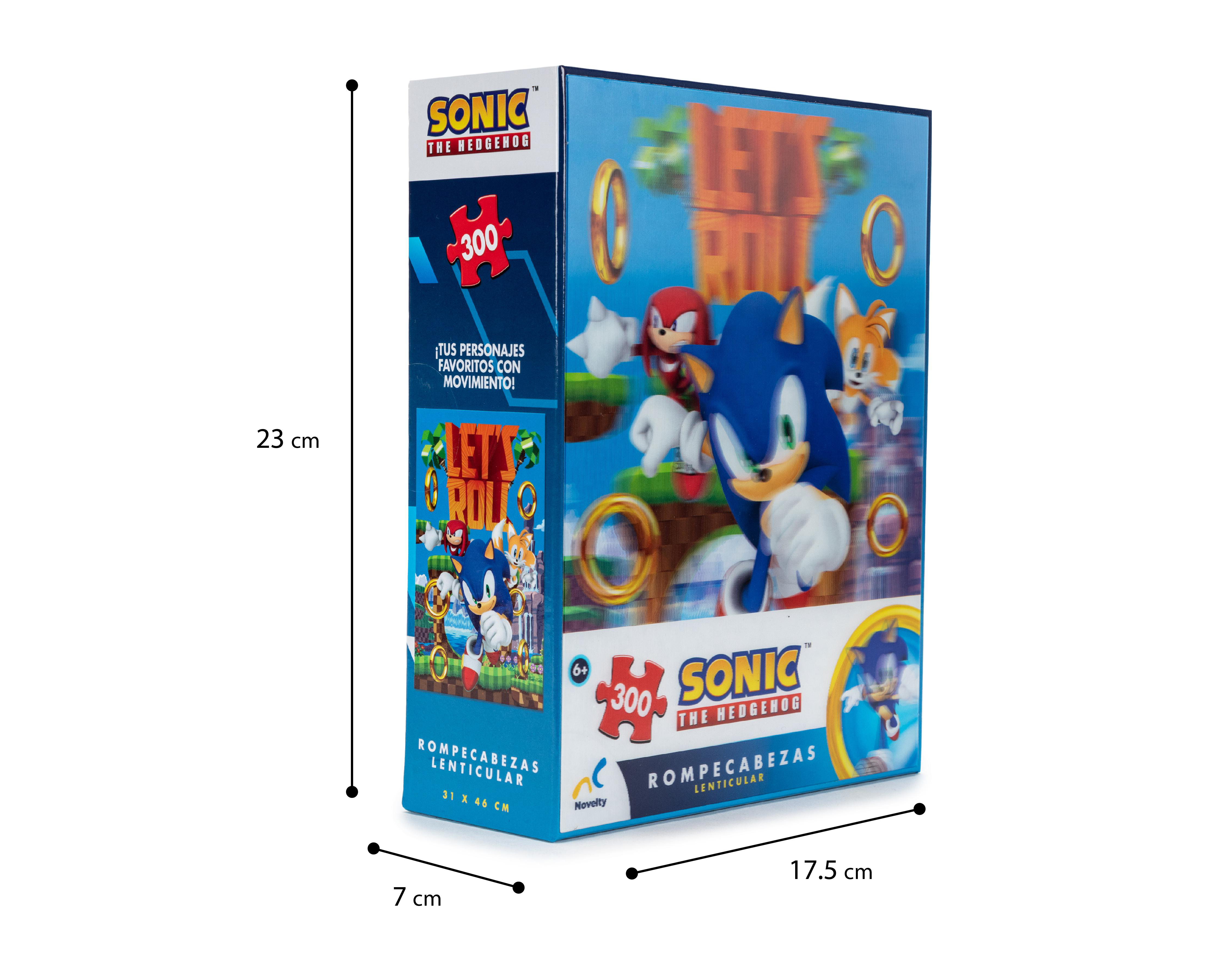 Foto 5 pulgar | Rompecabezas Lenticular Sonic 300 Piezas