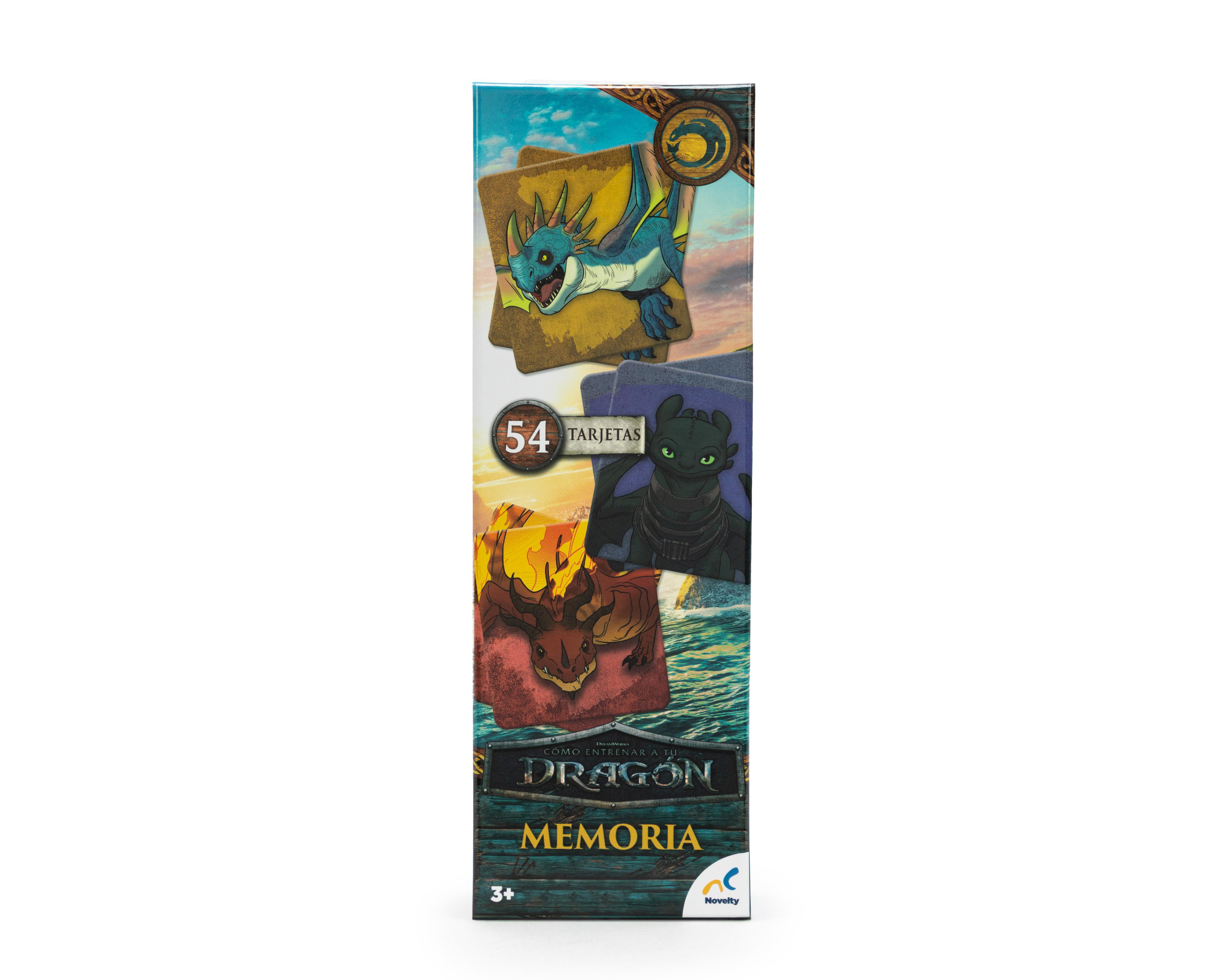 Juego de Mesa Memoria Cómo Entrenar a tu Dragón Novelty