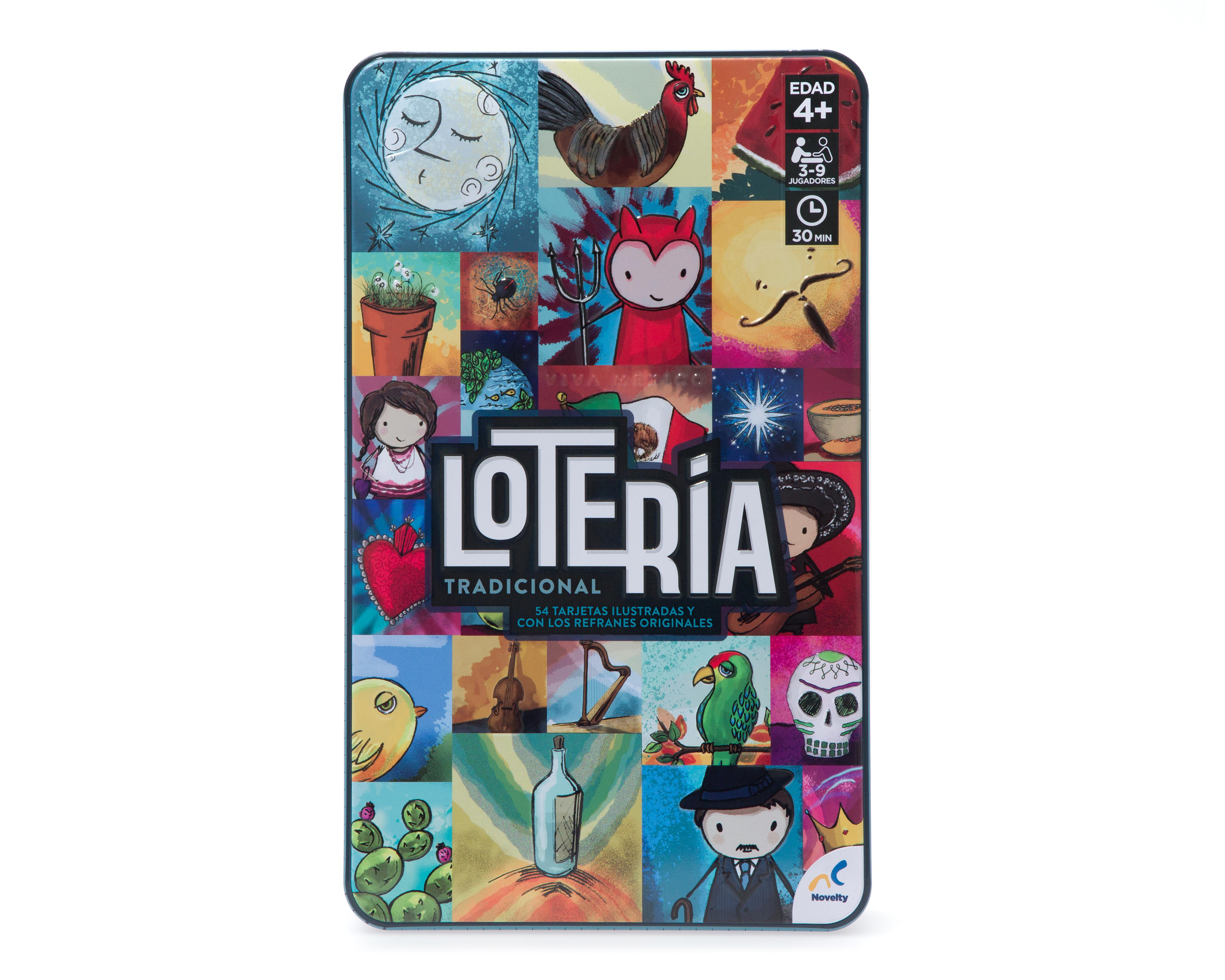 Foto 2 pulgar | Juego de Lotería Tradicional Novelty