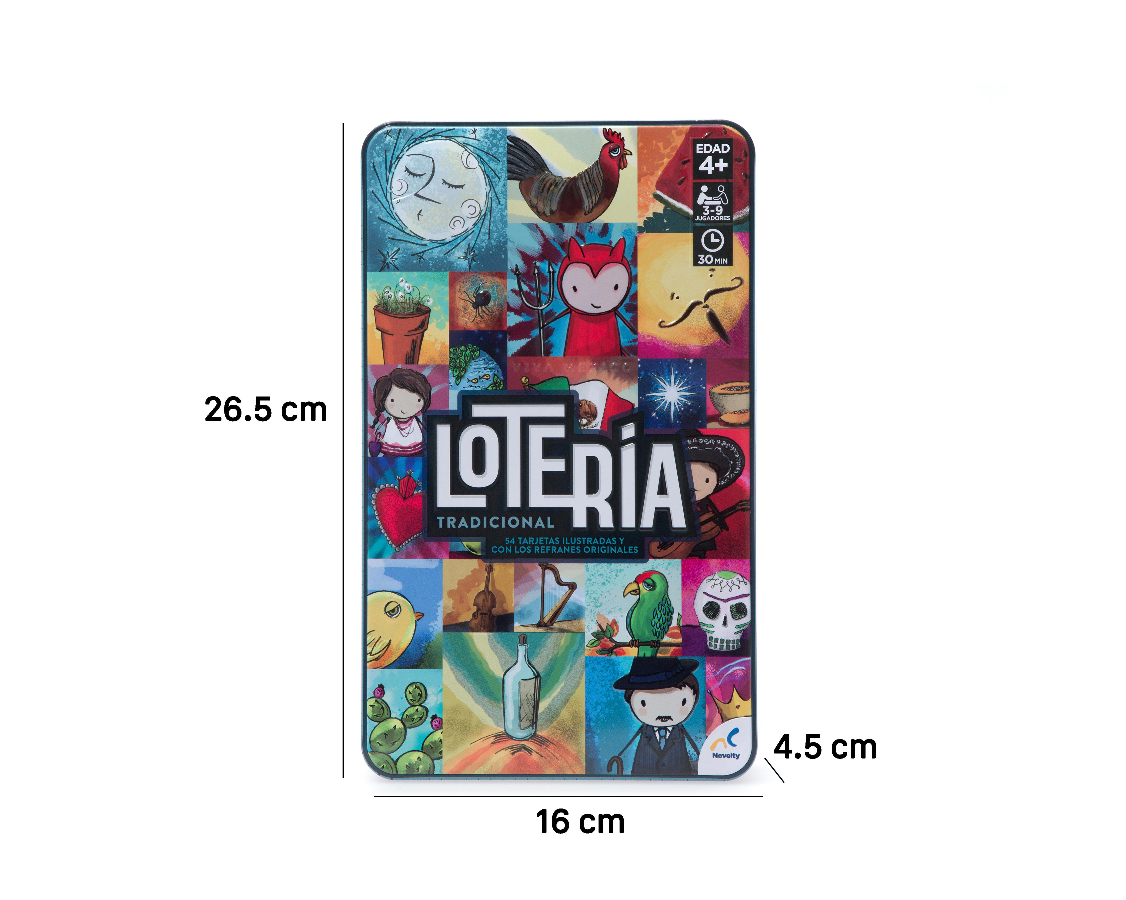 Foto 5 pulgar | Juego de Lotería Tradicional Novelty