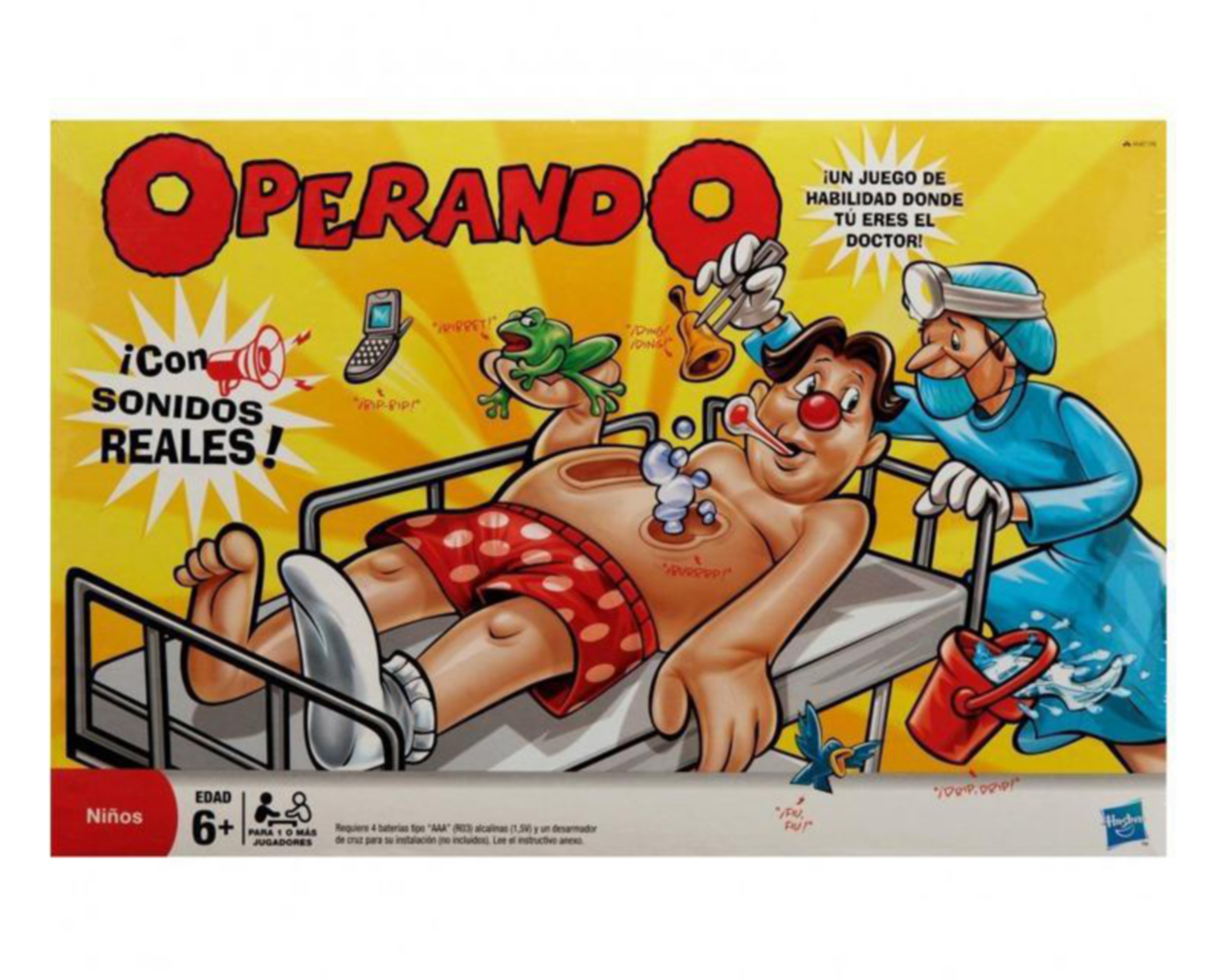 Foto 2 pulgar | Juego de Mesa Operando Hasbro