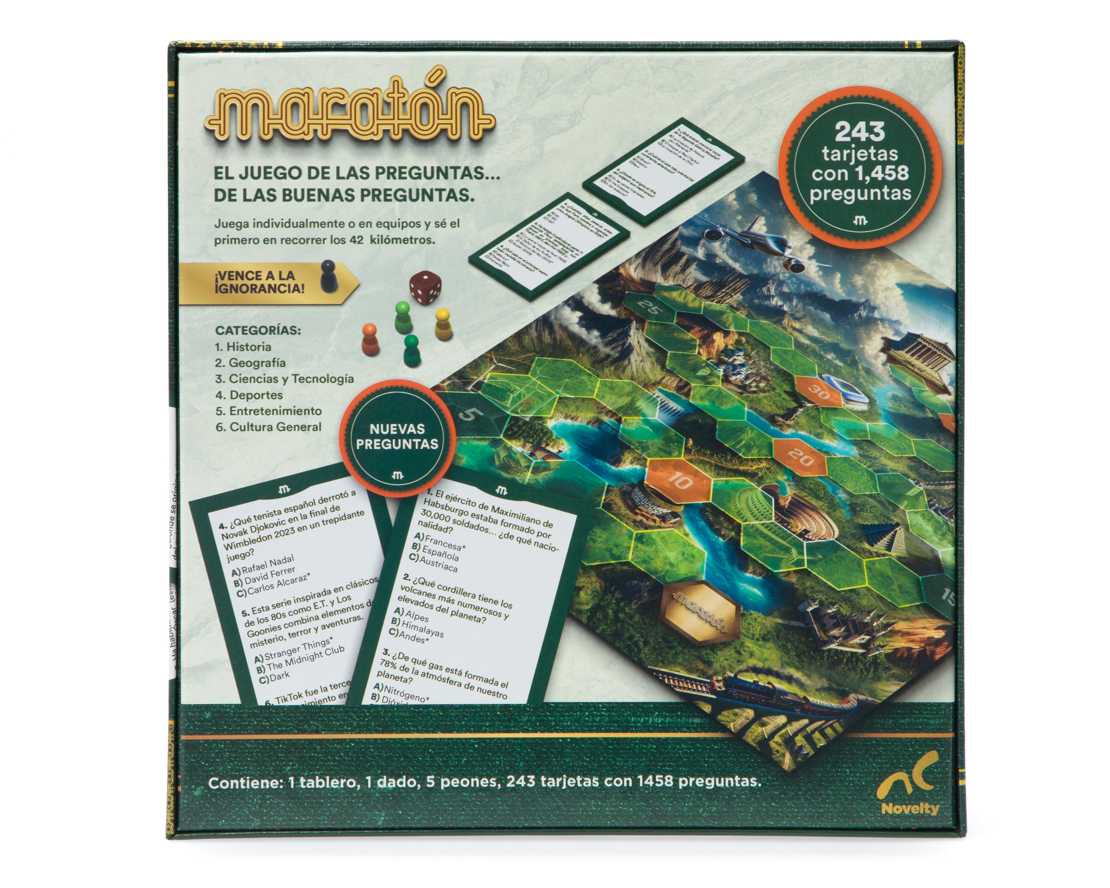 Foto 2 | Juego de Mesa Maratón Novelty Clásico