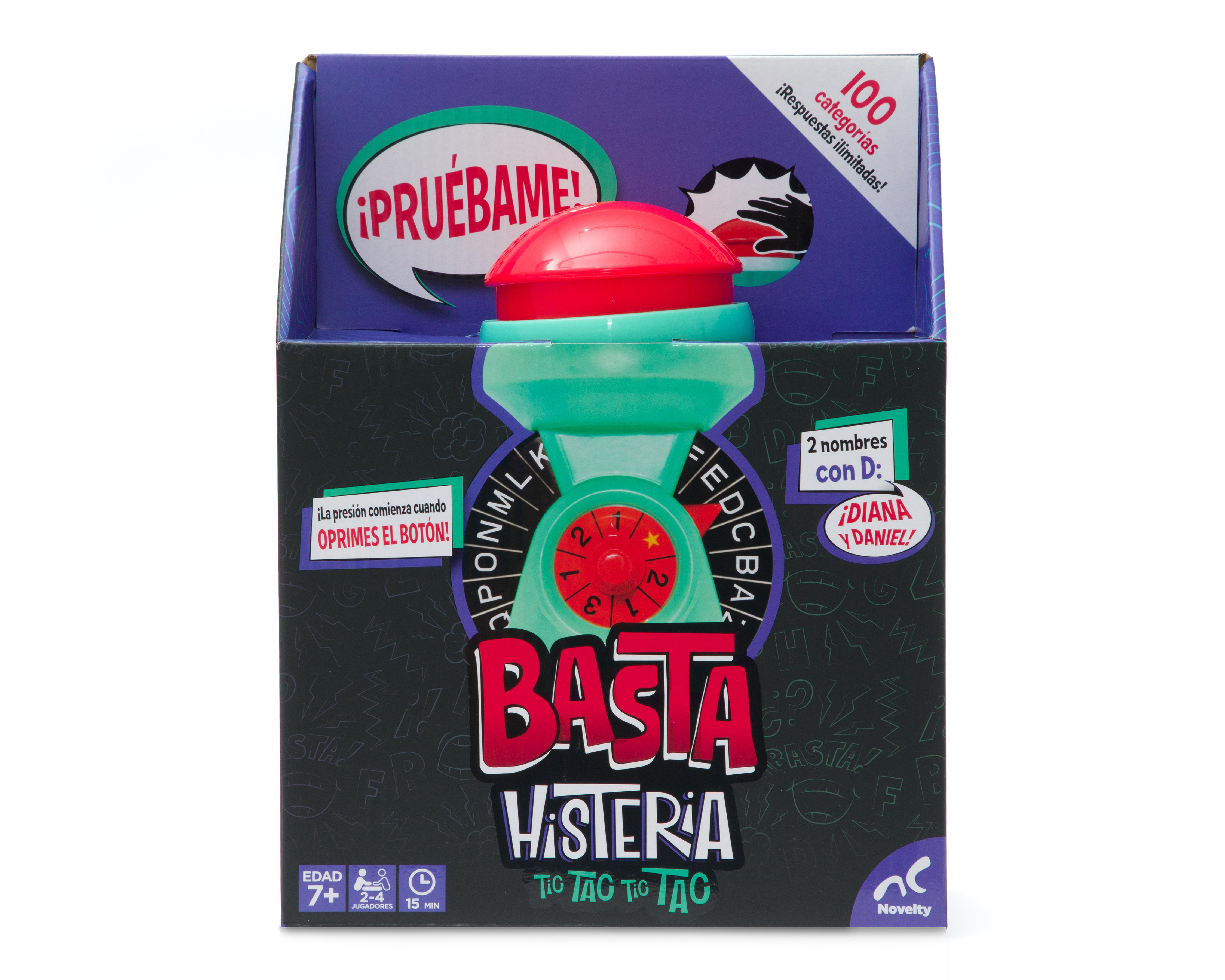 Foto 2 pulgar | Juego de Mesa Basta Histeria Novelty