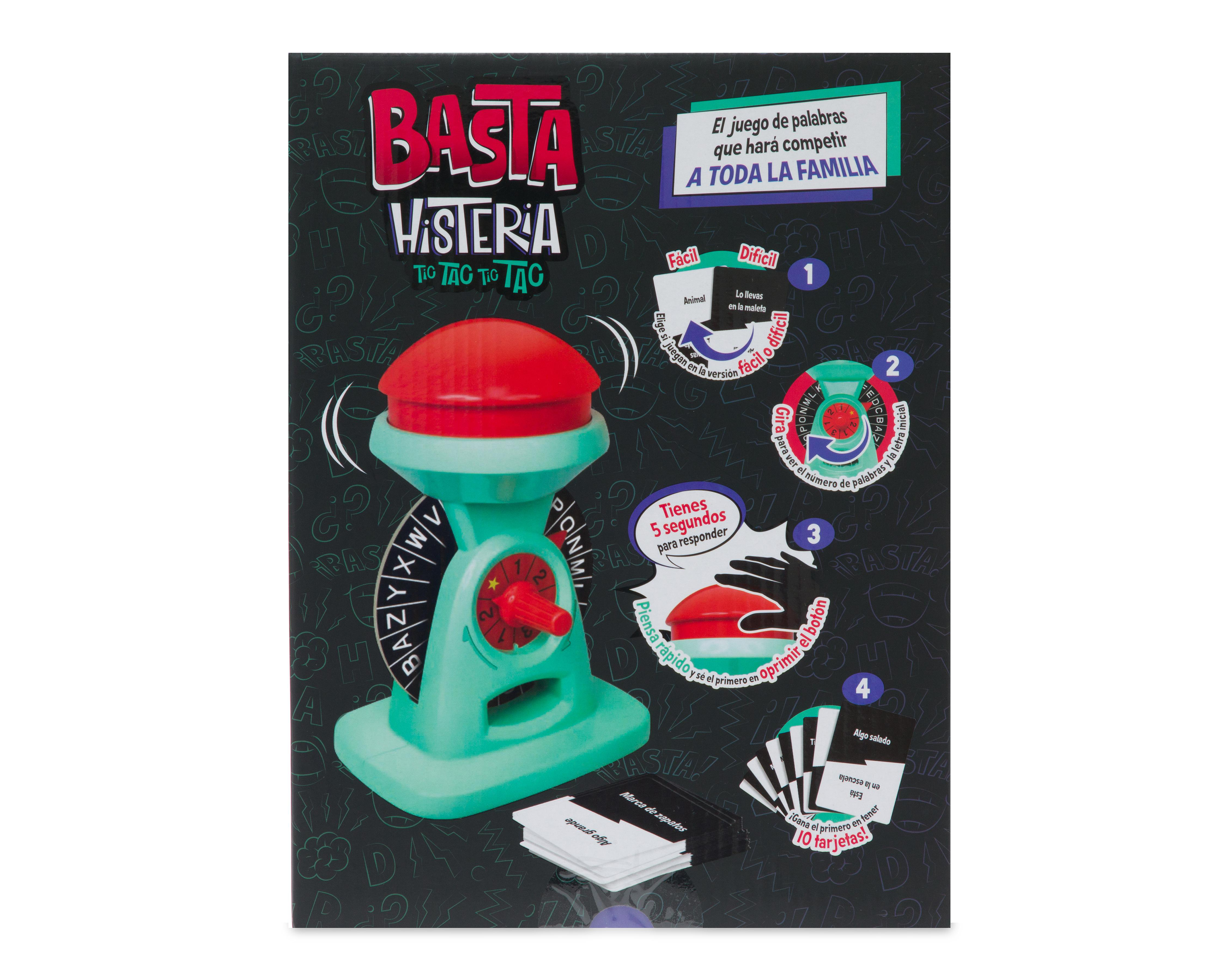 Foto 3 pulgar | Juego de Mesa Basta Histeria Novelty