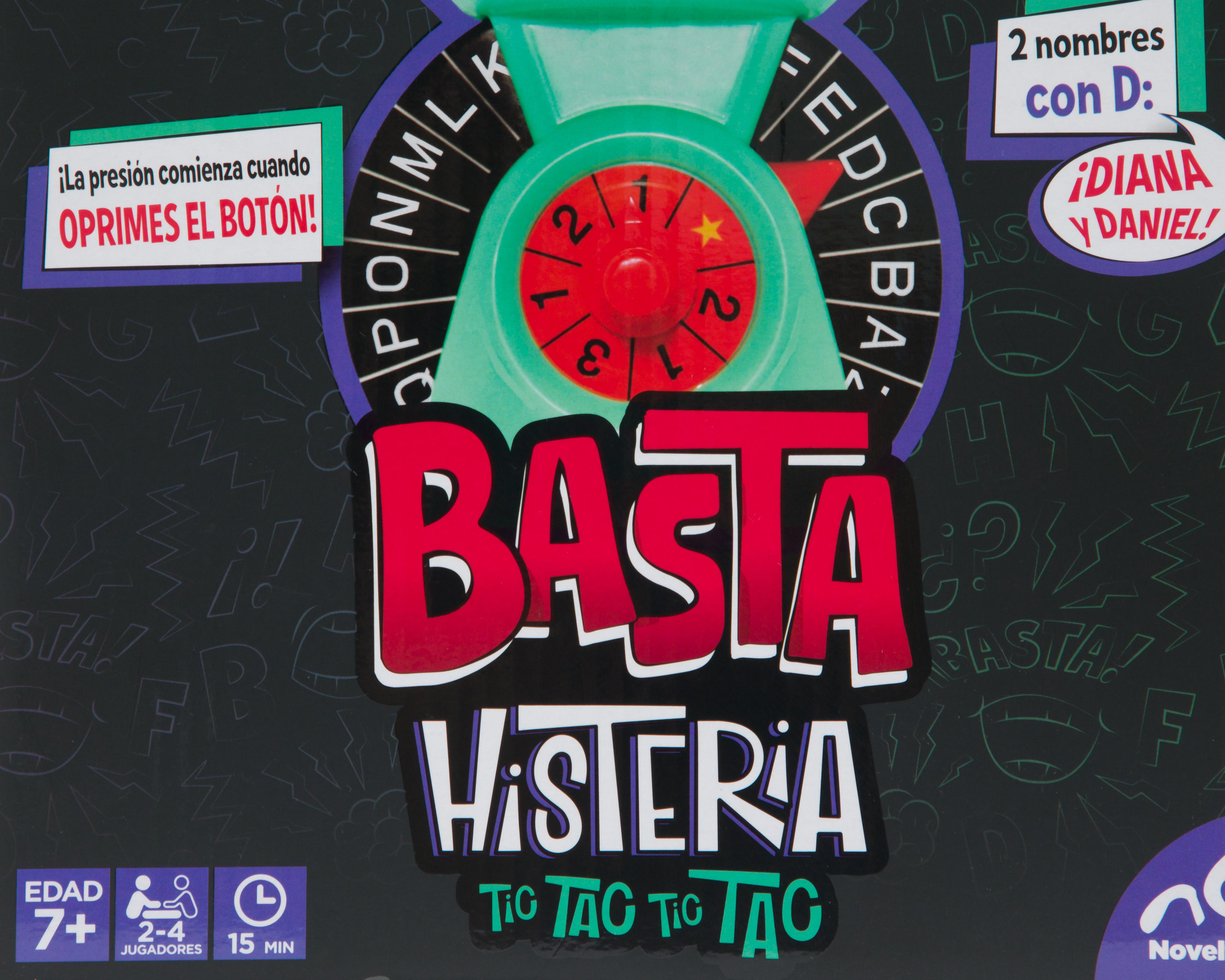 Foto 3 | Juego de Mesa Basta Histeria Novelty