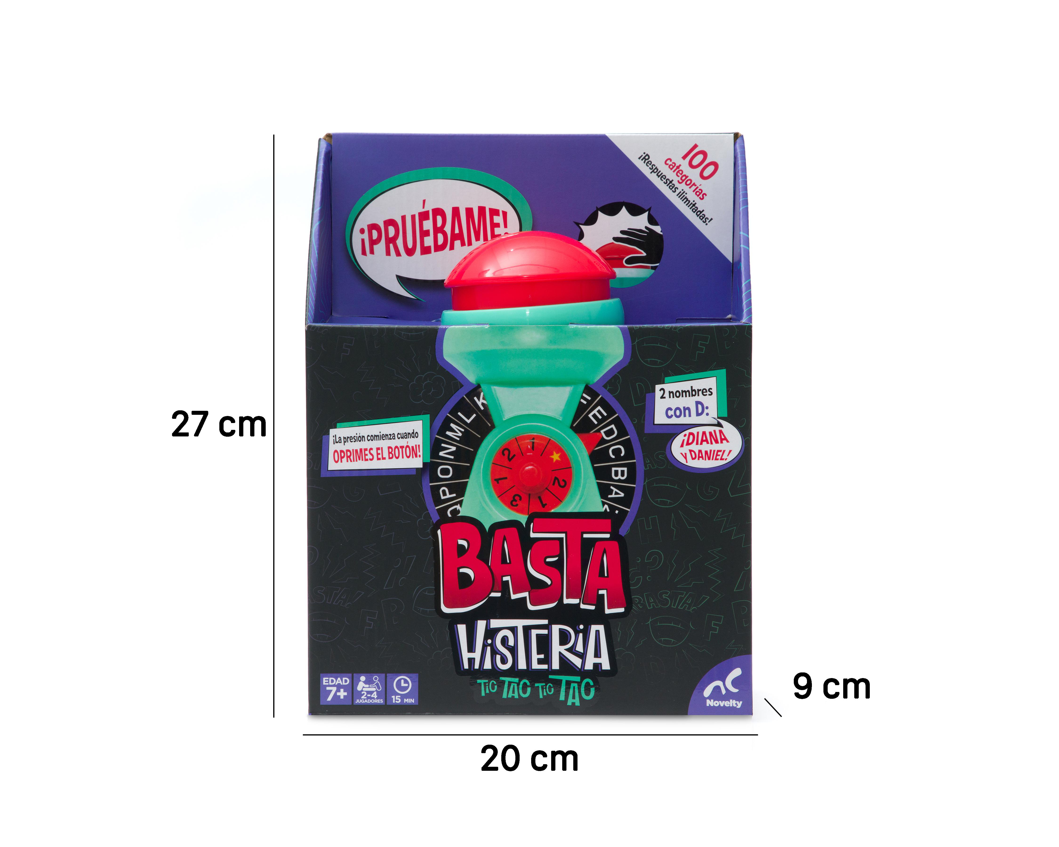 Foto 5 pulgar | Juego de Mesa Basta Histeria Novelty