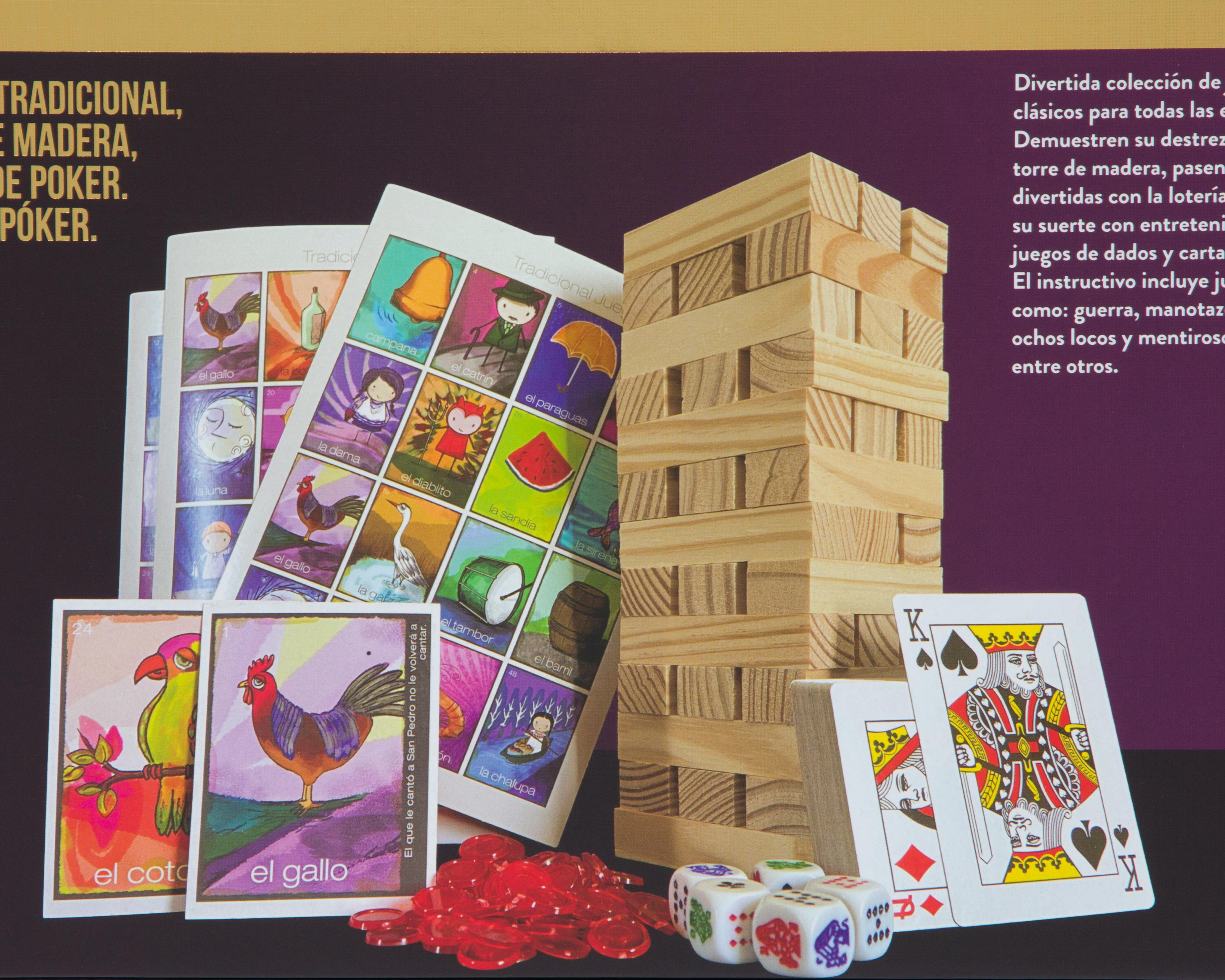 Foto 3 | Set de Juegos Tradicionales Novelty