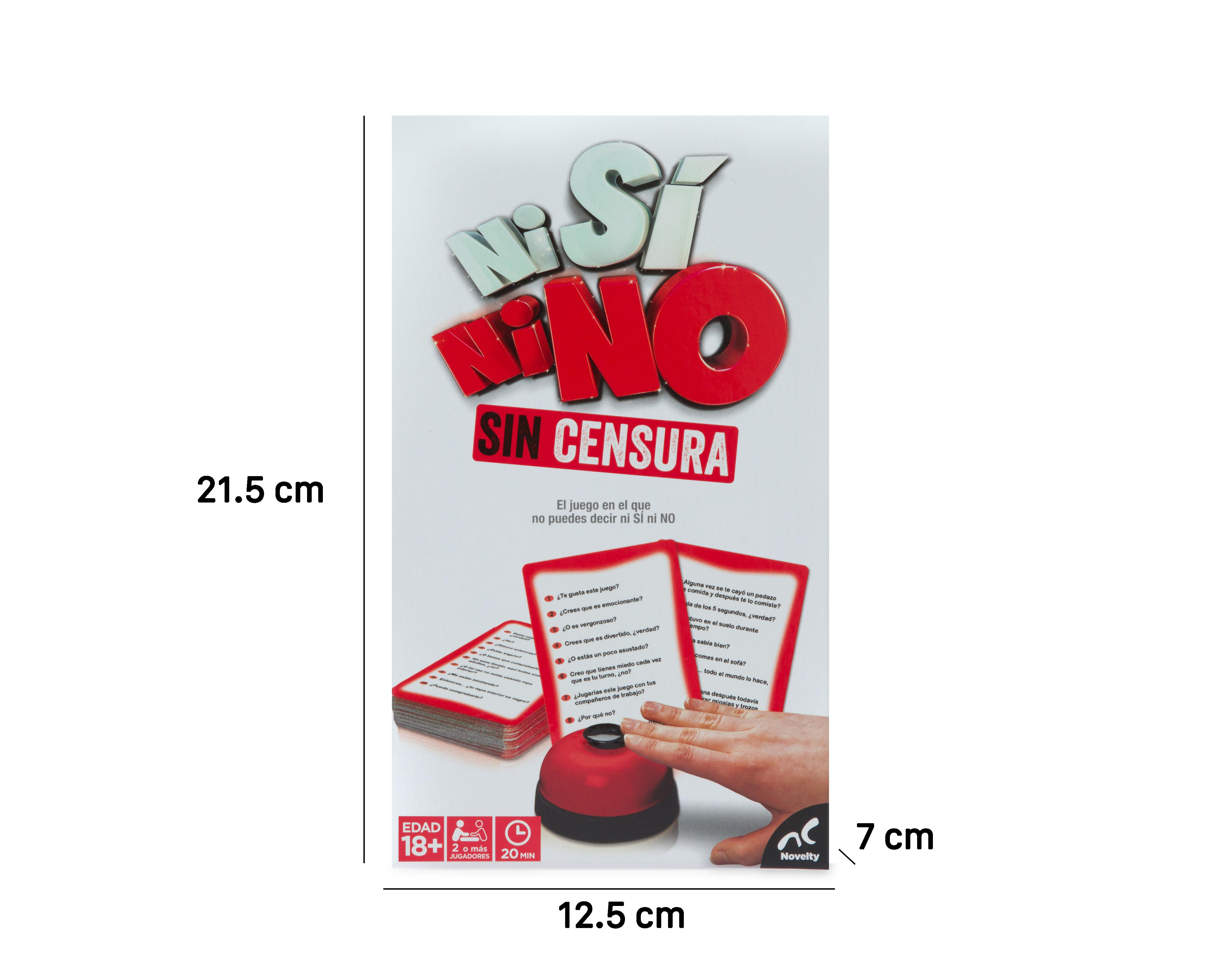 Foto 4 | Juego de Mesa Ni Sí Ni No Sin Censura Novelty