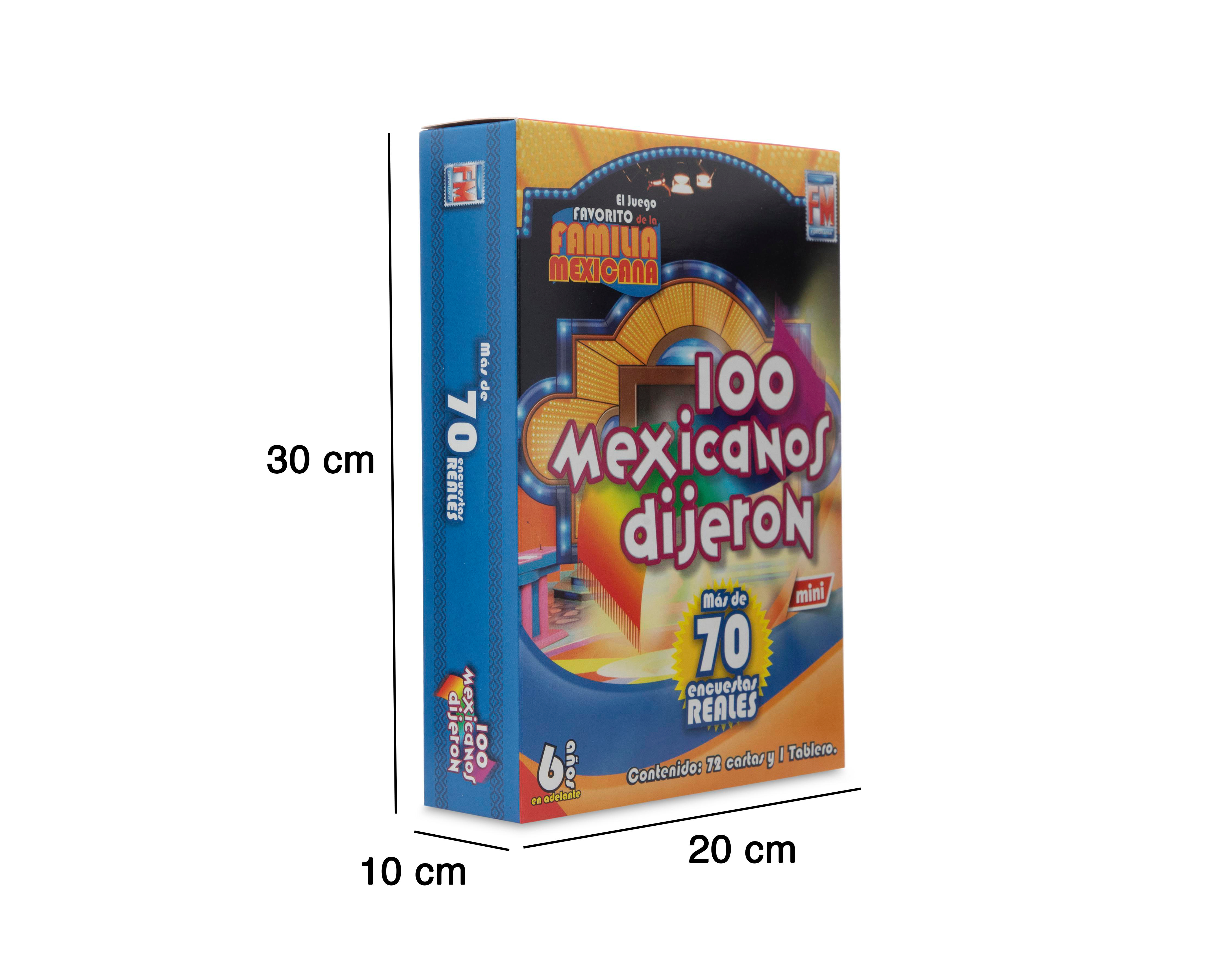 Foto 5 pulgar | Juego de Mesa 100 Mexicanos Dijeron Fotorama