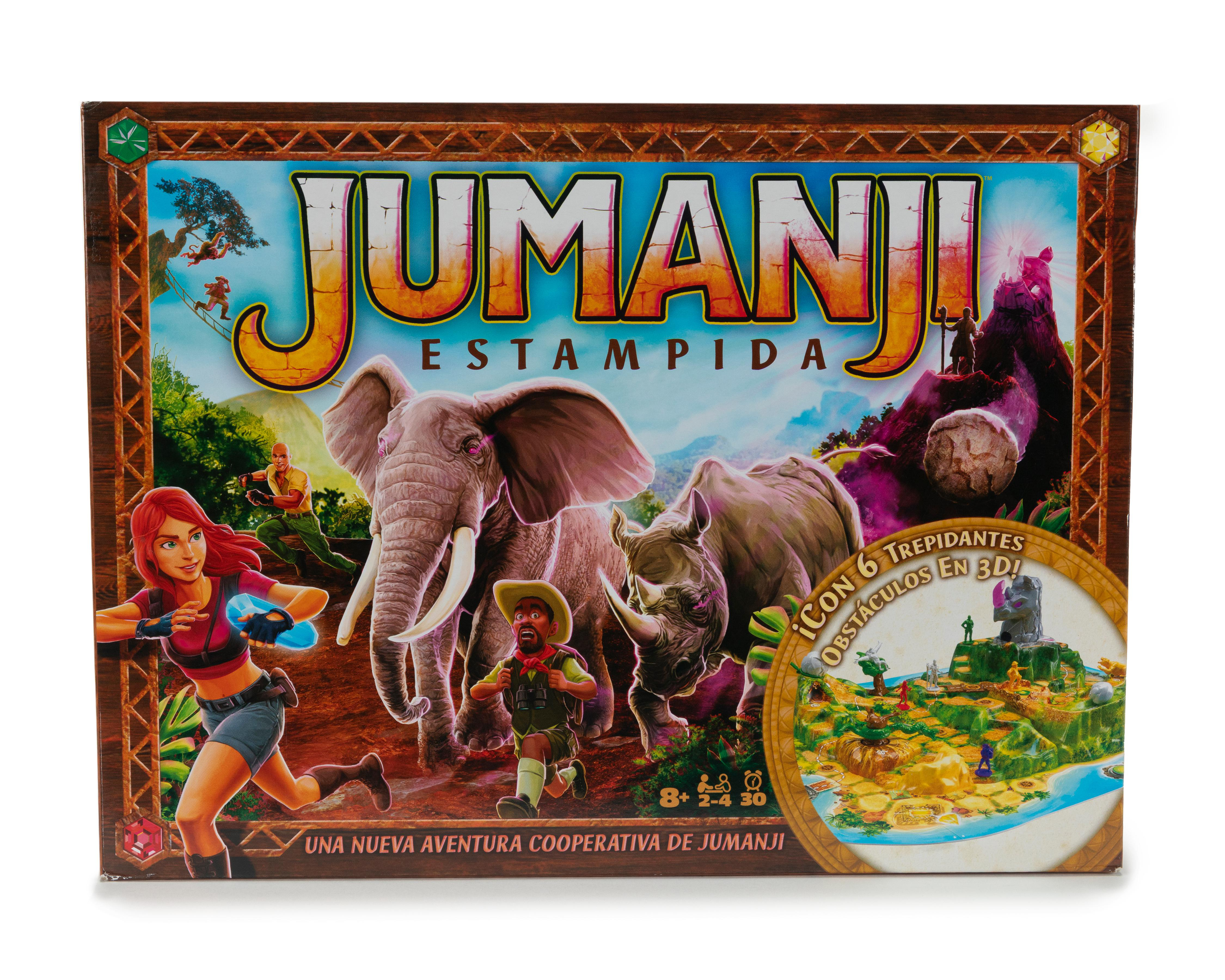 Foto 2 pulgar | Juego de Mesa Jumanji Estampida Spin Master