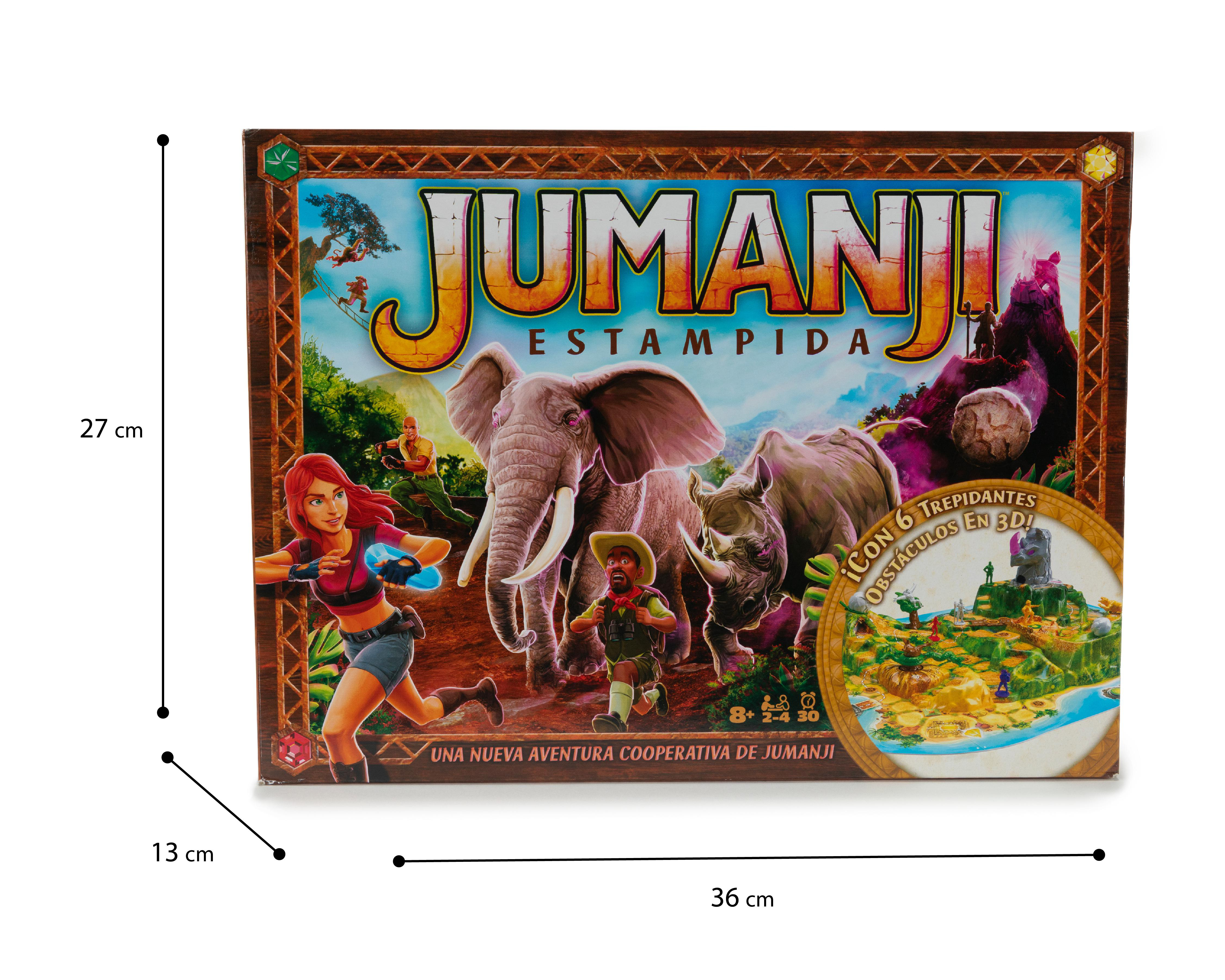 Foto 5 pulgar | Juego de Mesa Jumanji Estampida Spin Master