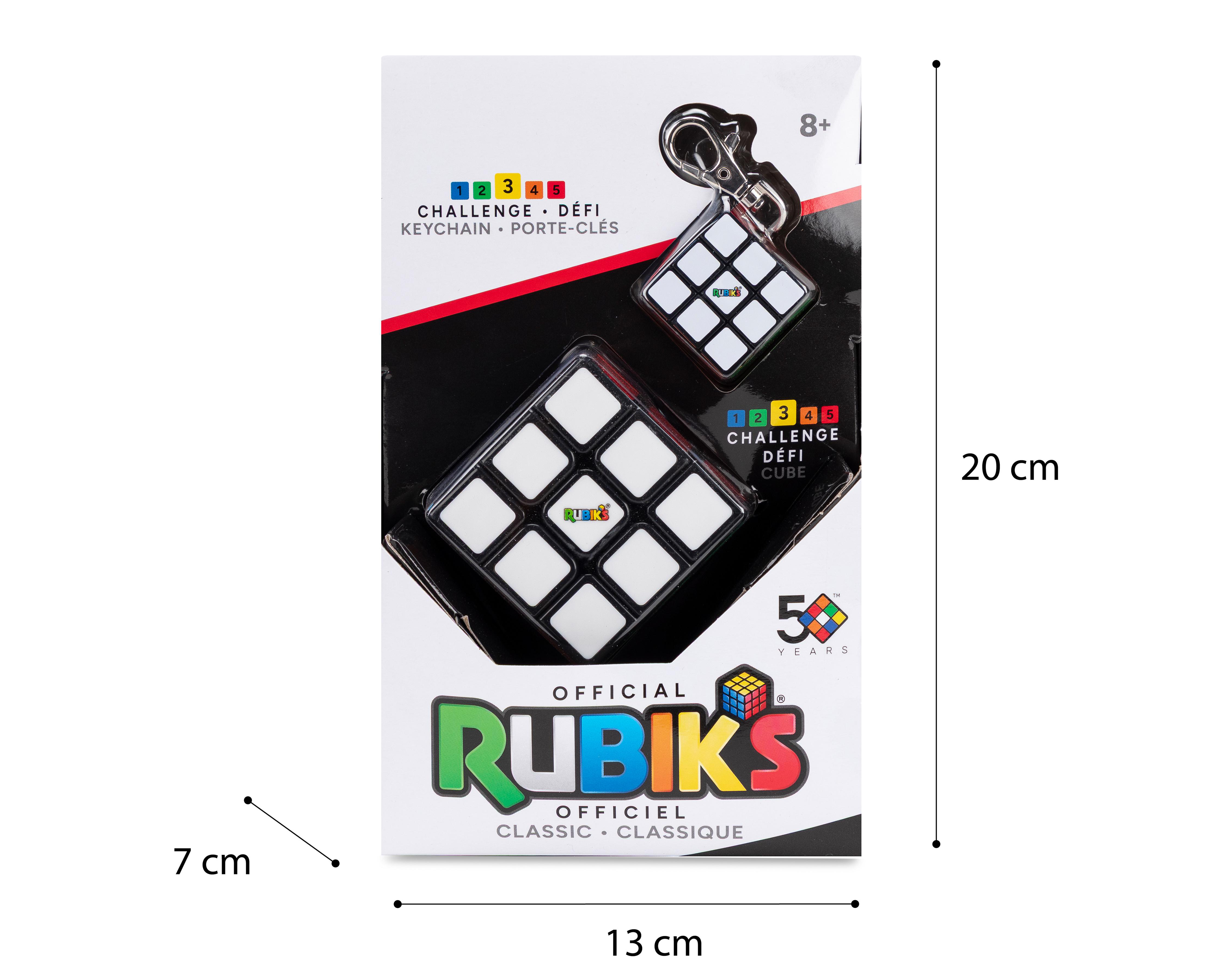 Foto 5 pulgar | Cubo Rubik 3x3 con Llavero Rubik's Official