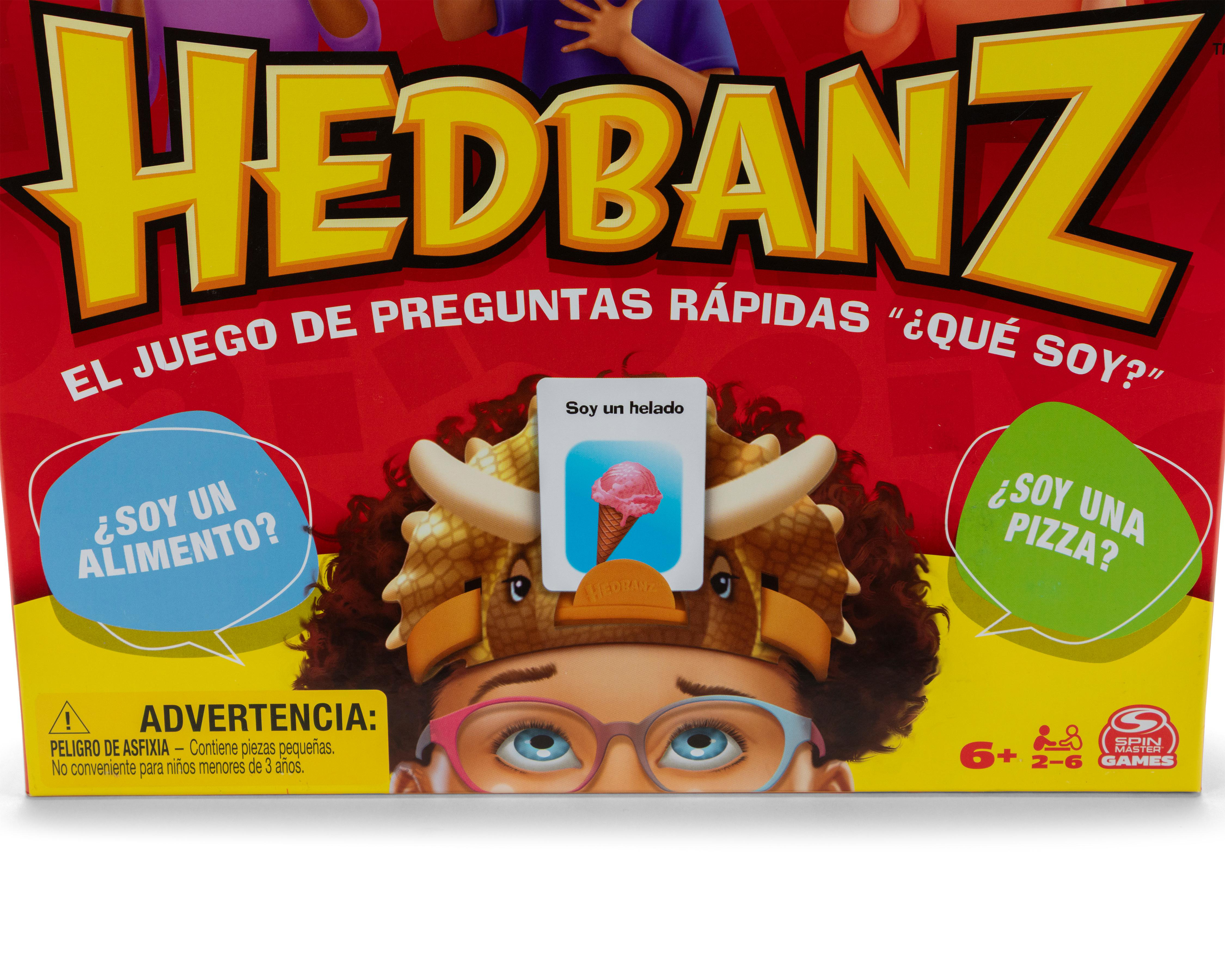 Foto 4 pulgar | Juego de Mesa Hedbanz Spin Master