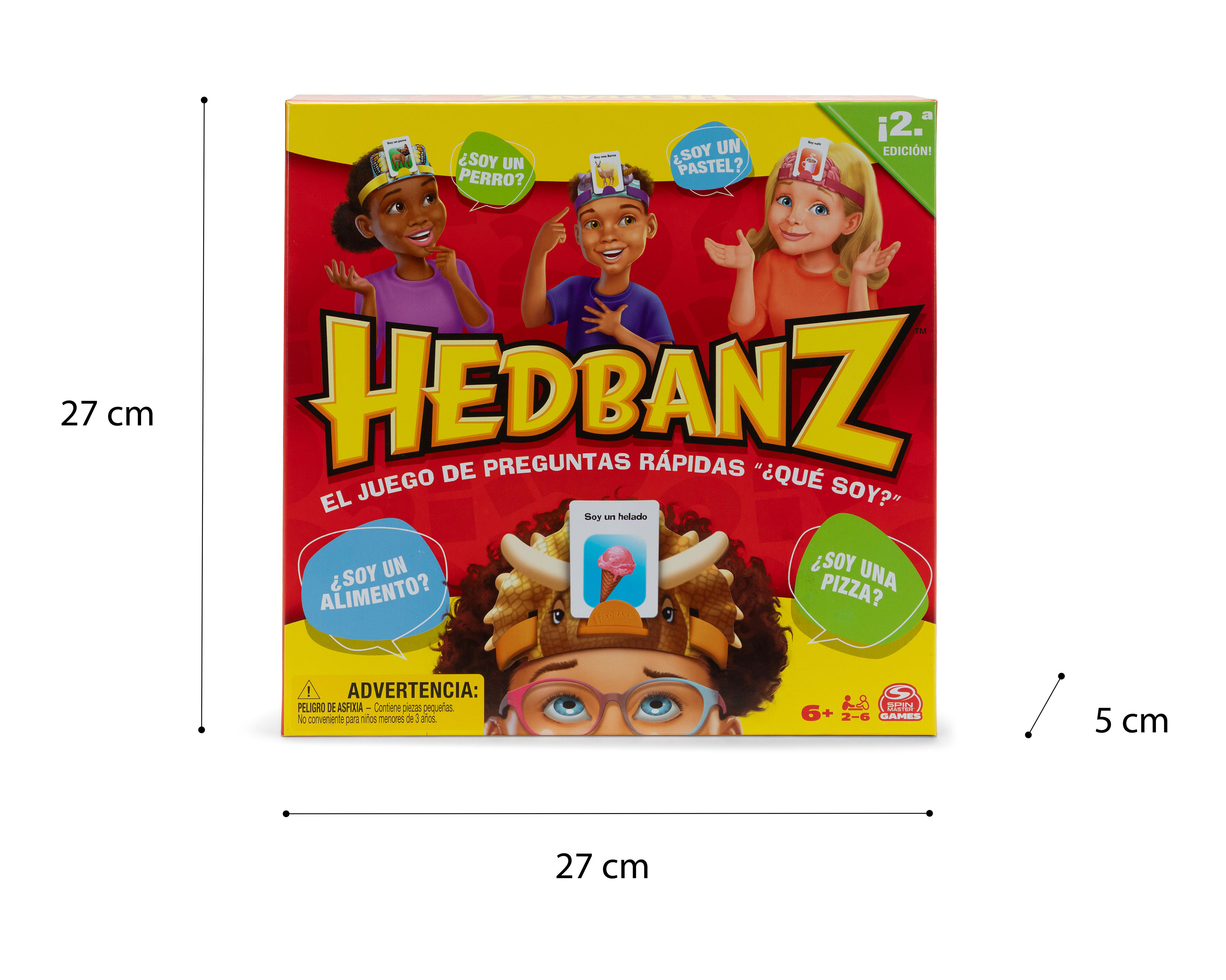 Foto 5 pulgar | Juego de Mesa Hedbanz Spin Master
