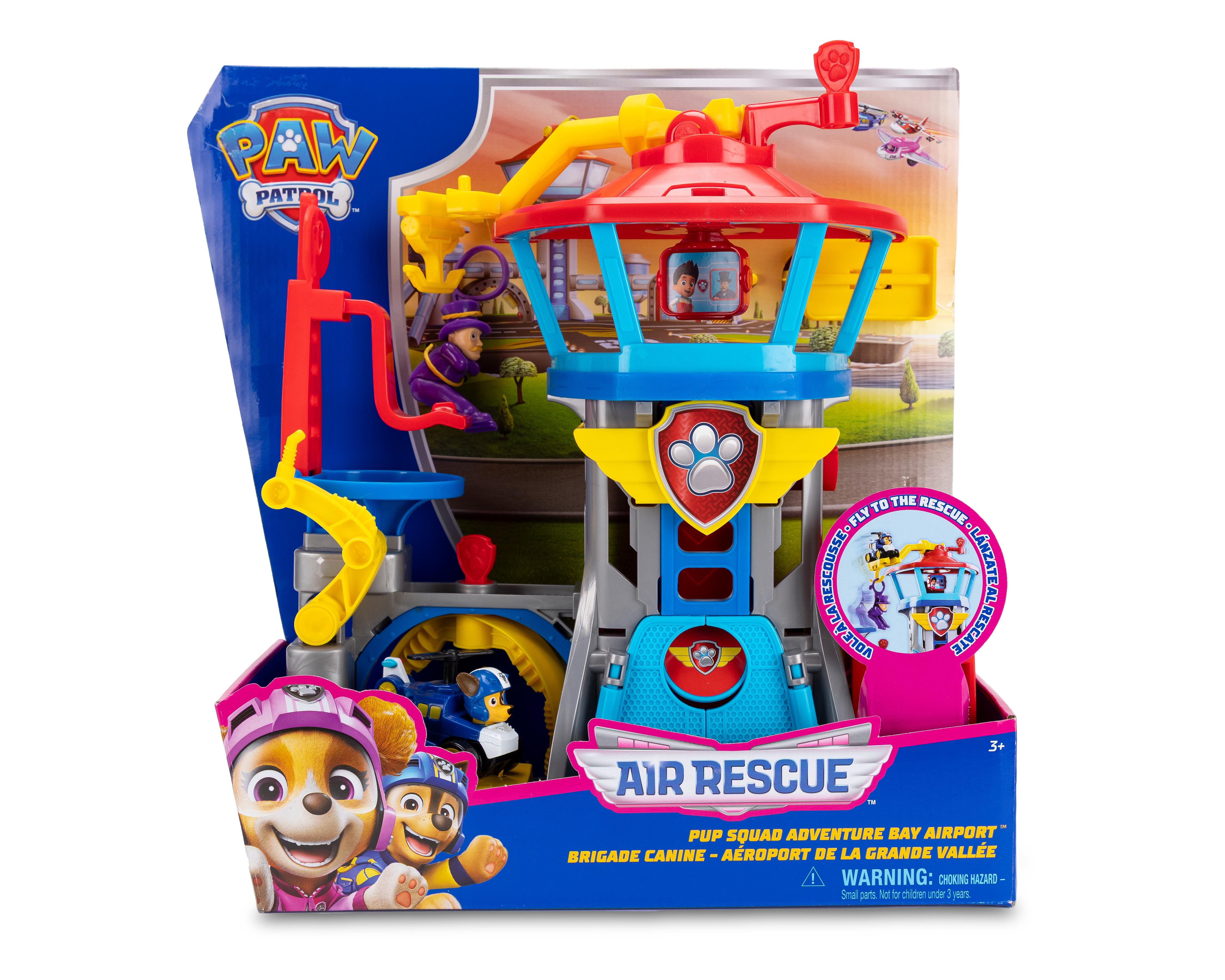 Foto 2 pulgar | Set de Juego Paw Patrol Air Rescue Pup Squad Adventure Bay Airport