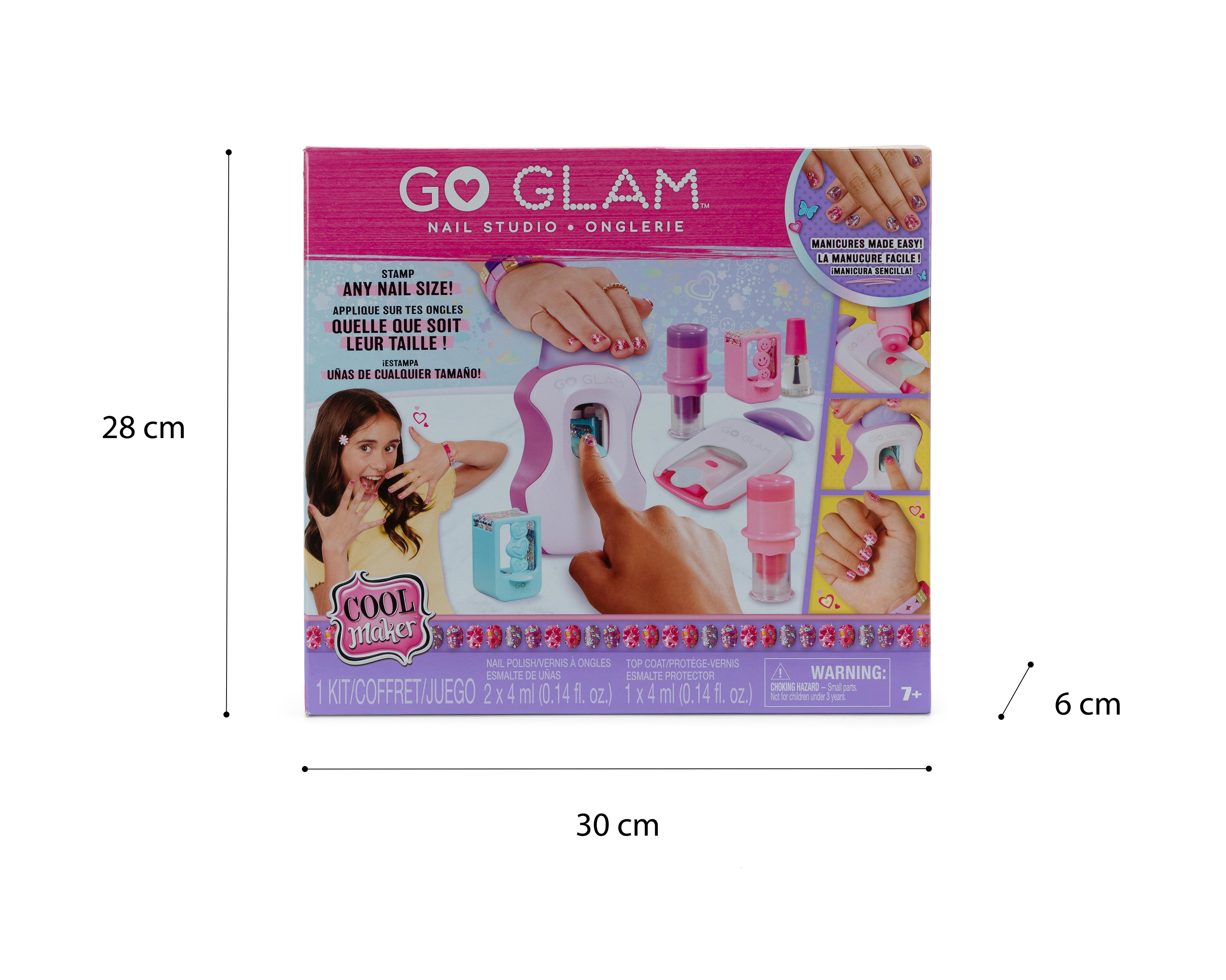 Foto 6 pulgar | Juego de Uñas y Manicure Spin Master Go Glam! Nail Studio