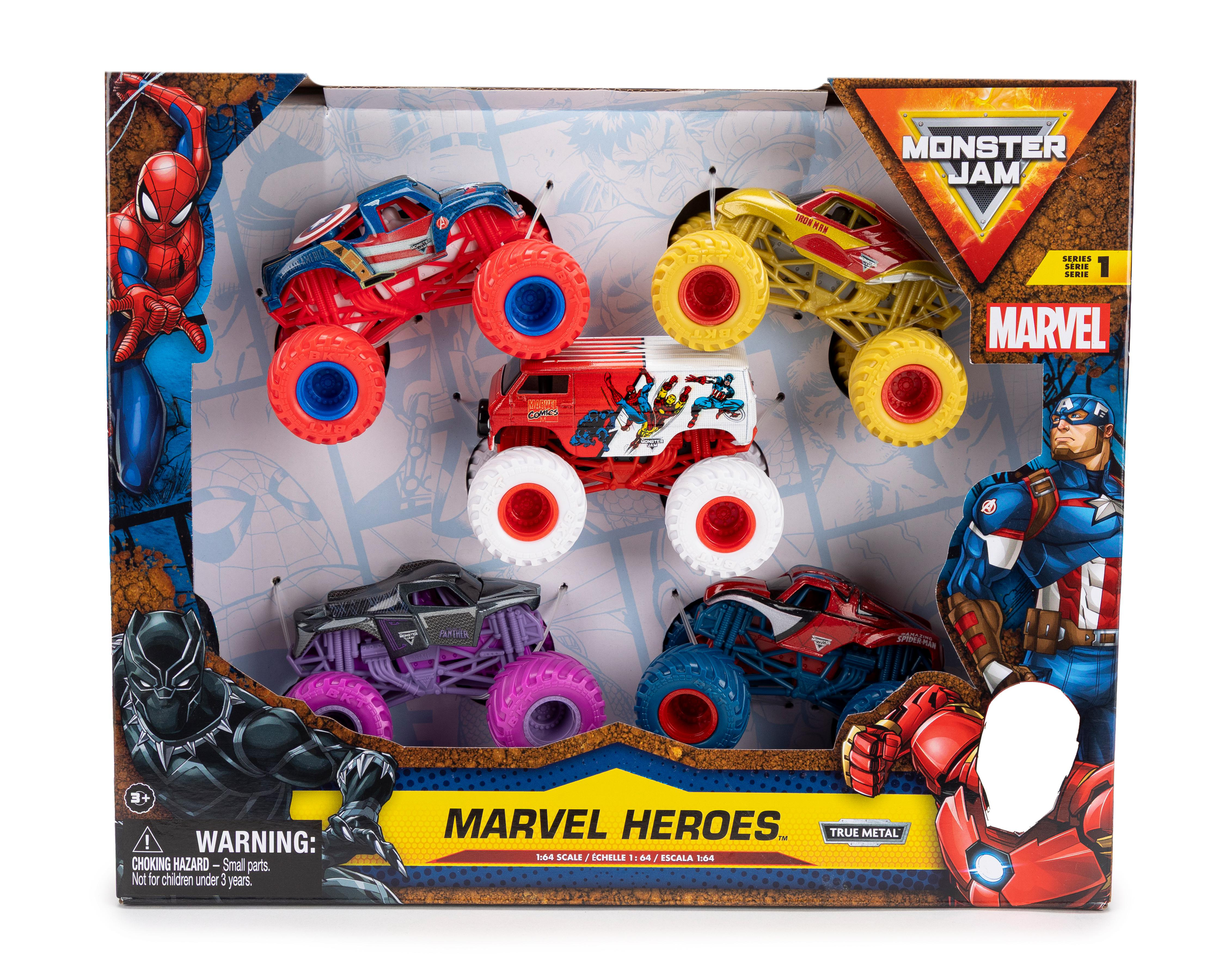 Carros Monster Jam 5 Piezas $869
