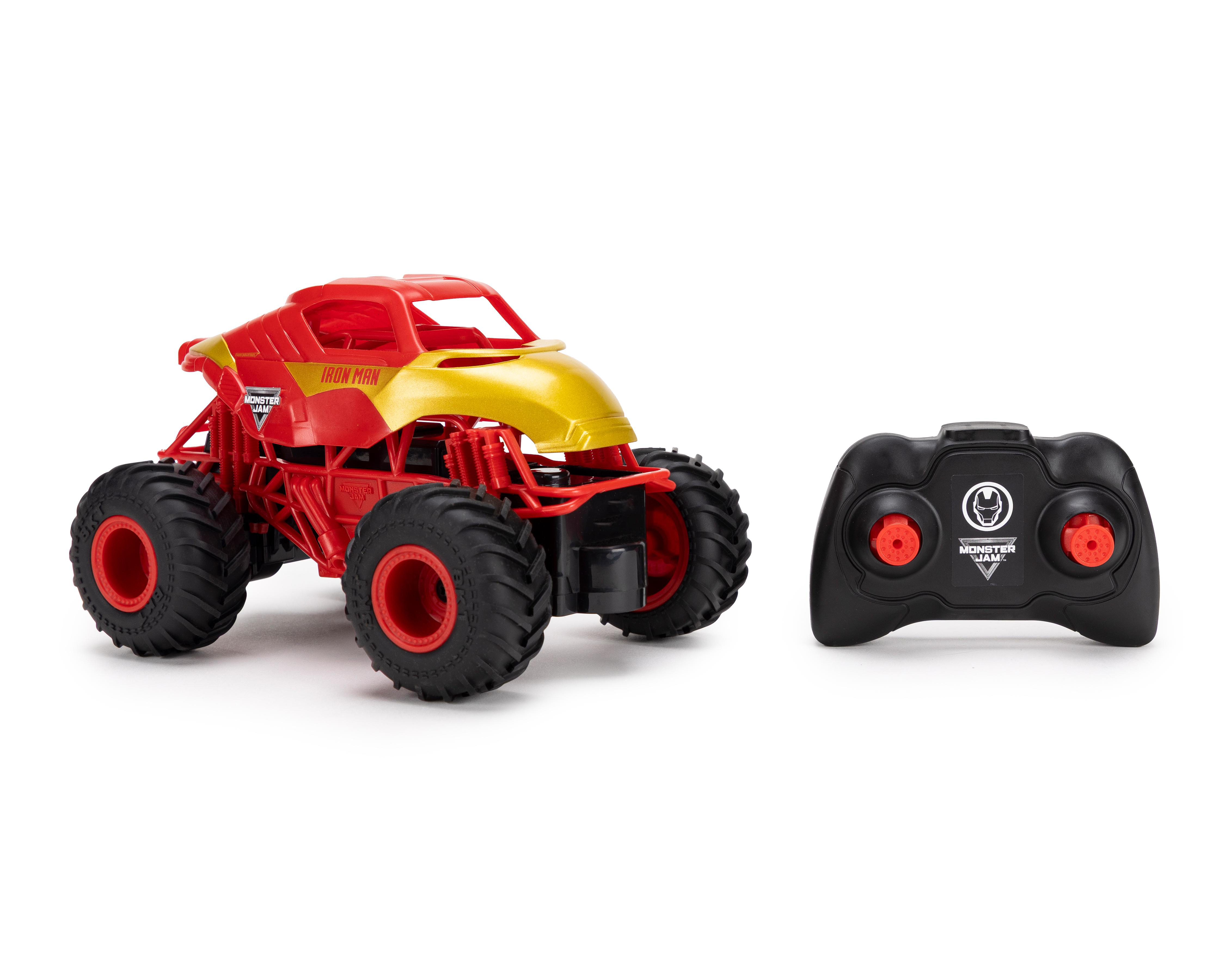 Foto 2 pulgar | Carro de Control Remoto Monster Jam Iron Man