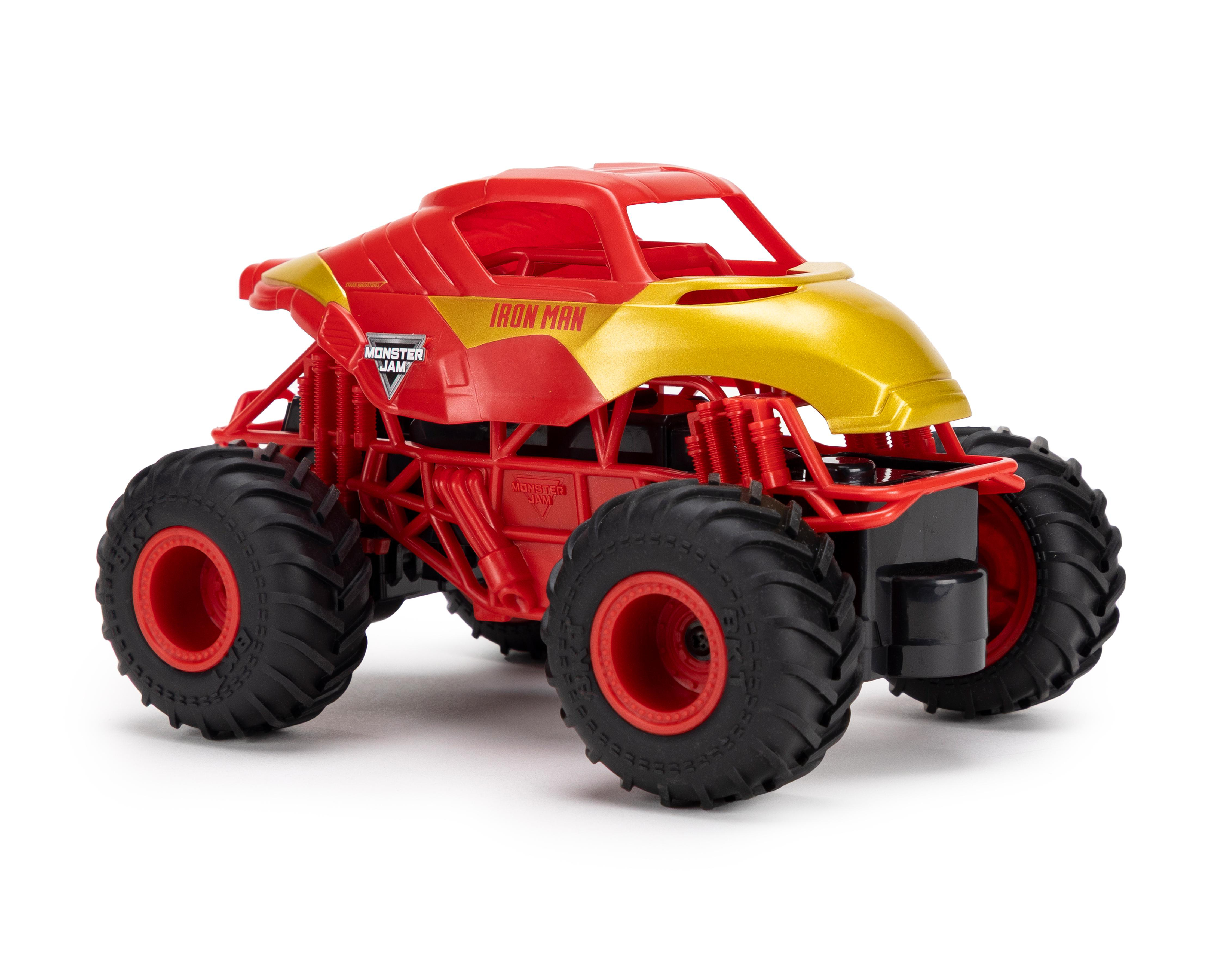 Foto 3 pulgar | Carro de Control Remoto Monster Jam Iron Man