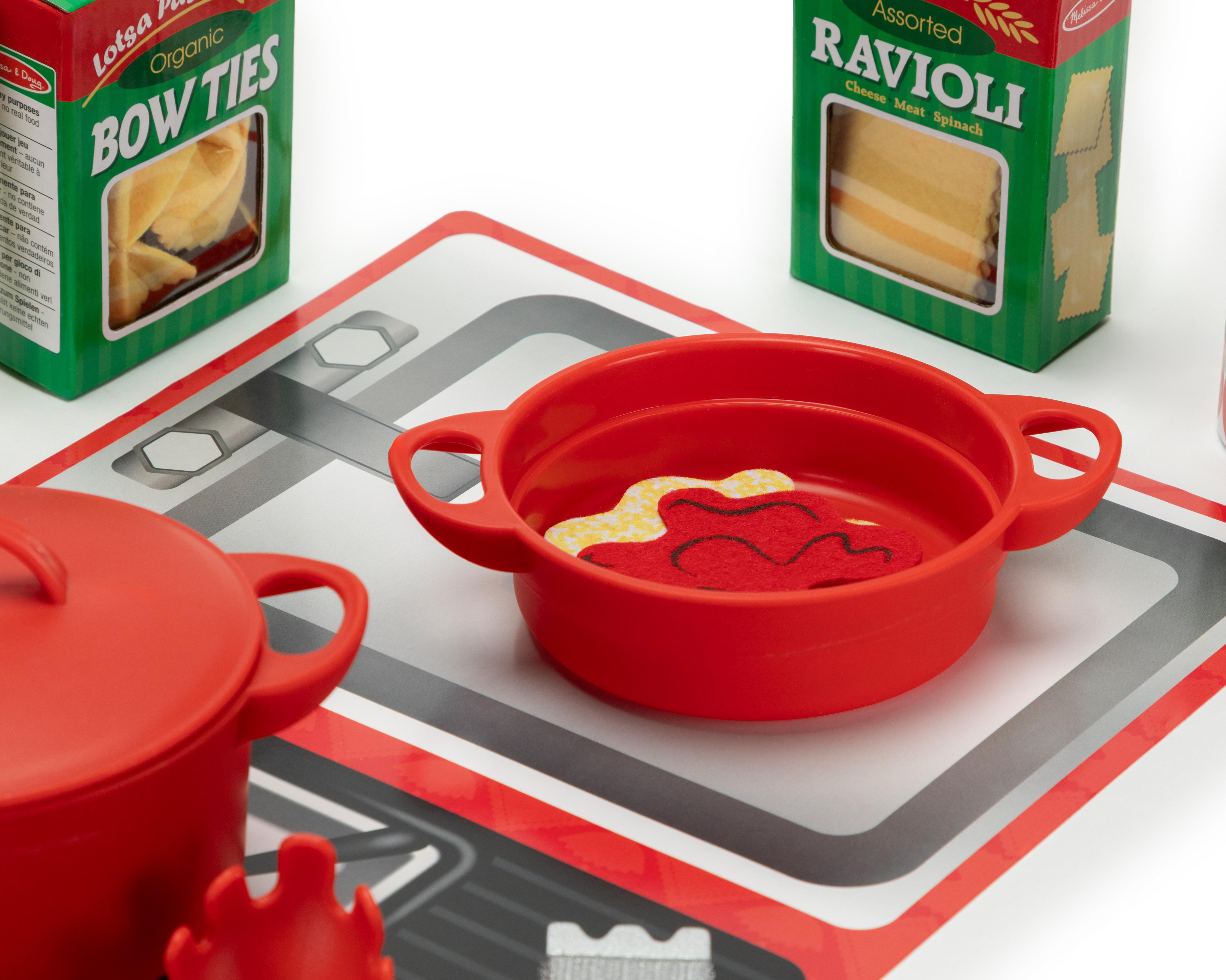 Foto 4 | Comida de Juguete Melissa & Doug Prepare and Serve Pasta Set 55 Piezas