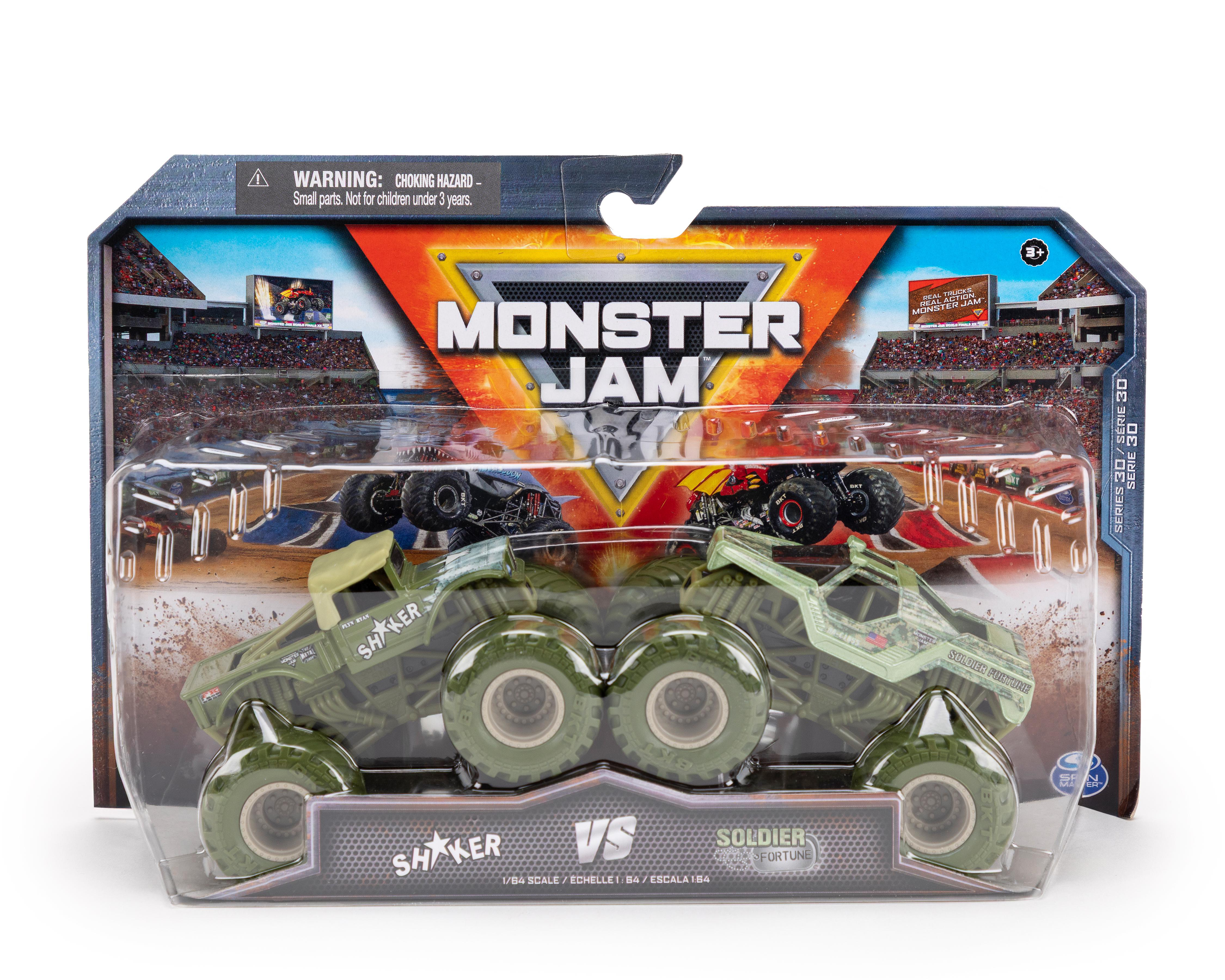 Foto 2 pulgar | Carros Monster Jam Spin Master 2 Piezas al Azar