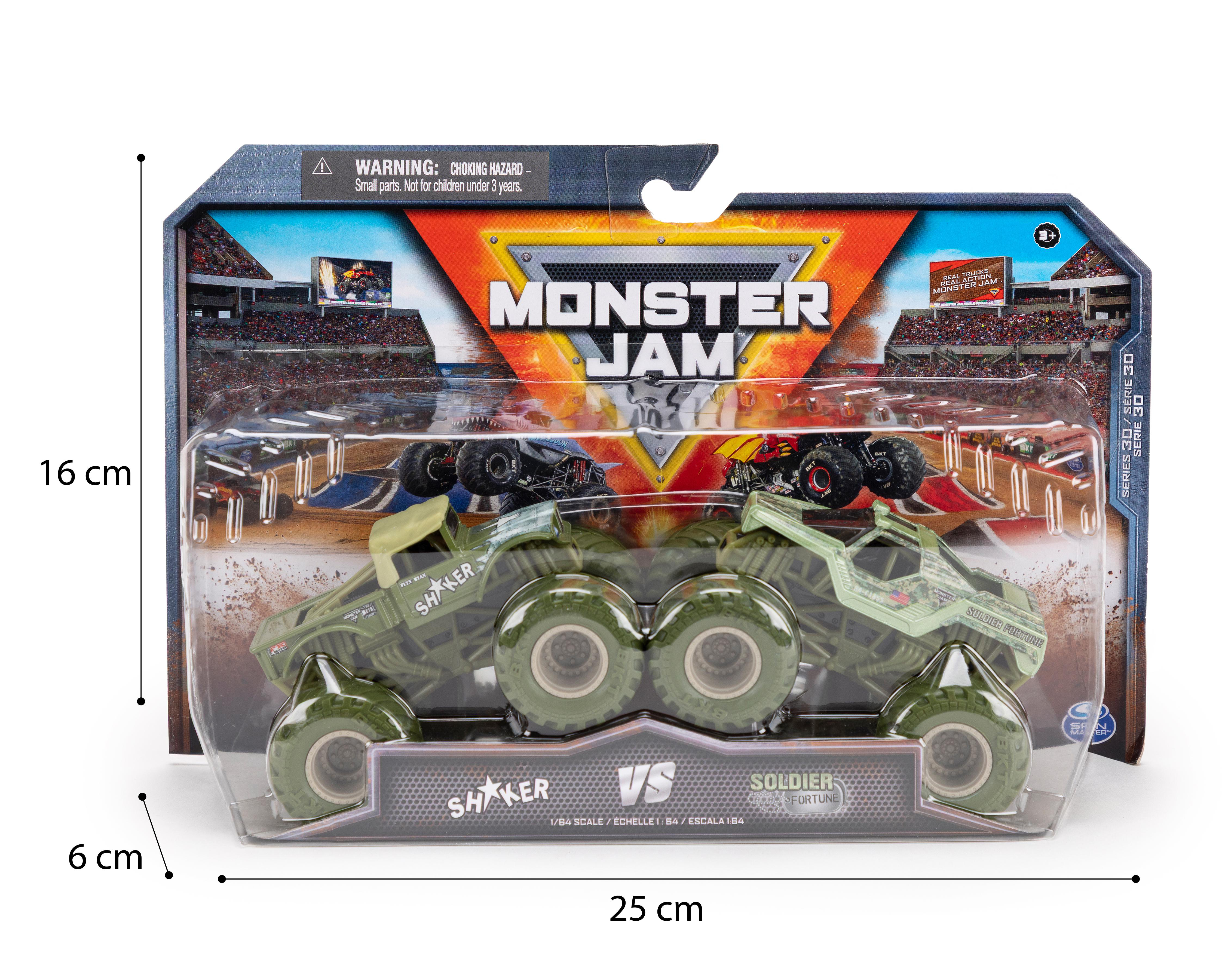 Foto 5 pulgar | Carros Monster Jam Spin Master 2 Piezas al Azar