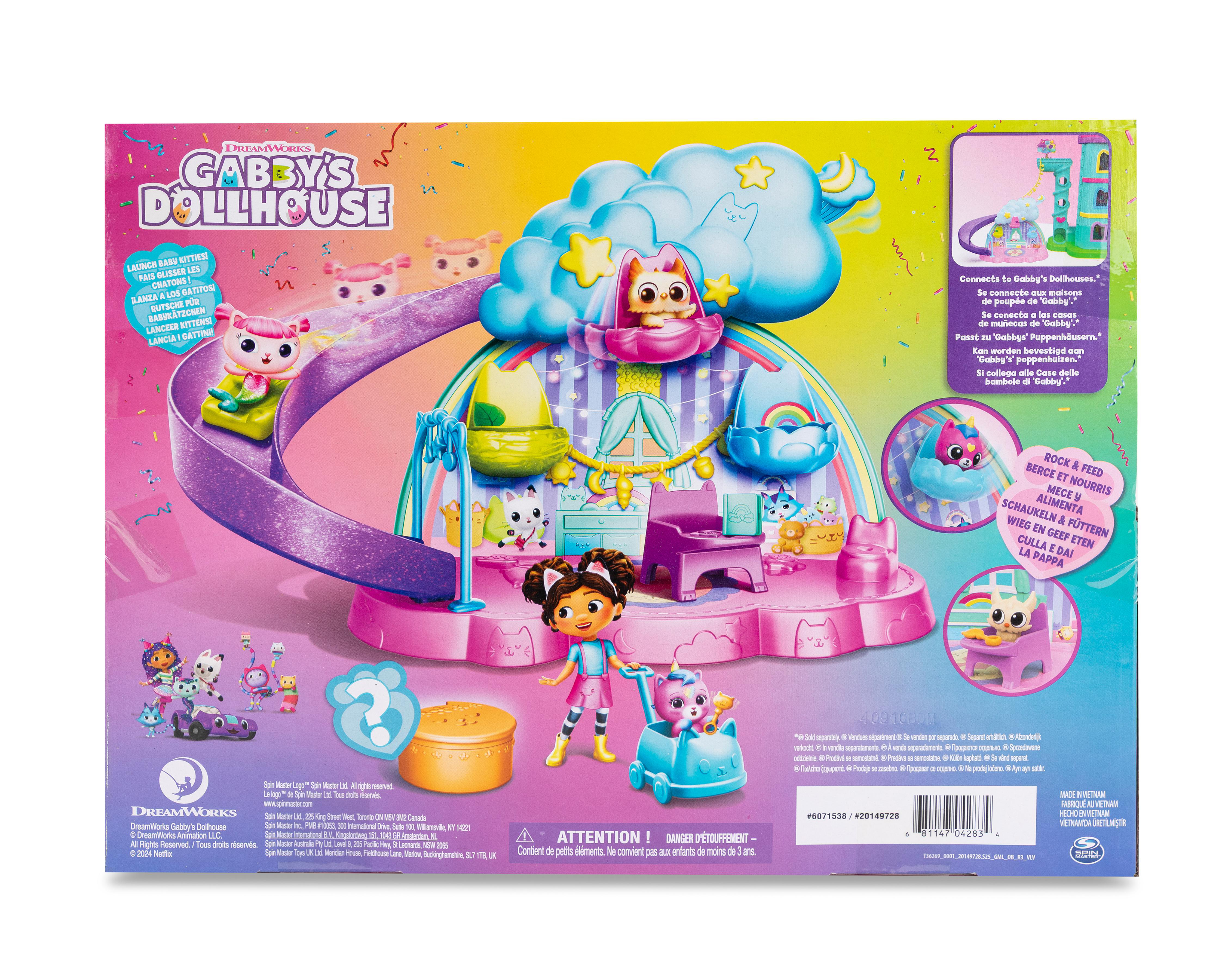 Foto 3 pulgar | Set de Figuras Gabby's Dollhouse Kitty Care Ear Purrfect Playroom