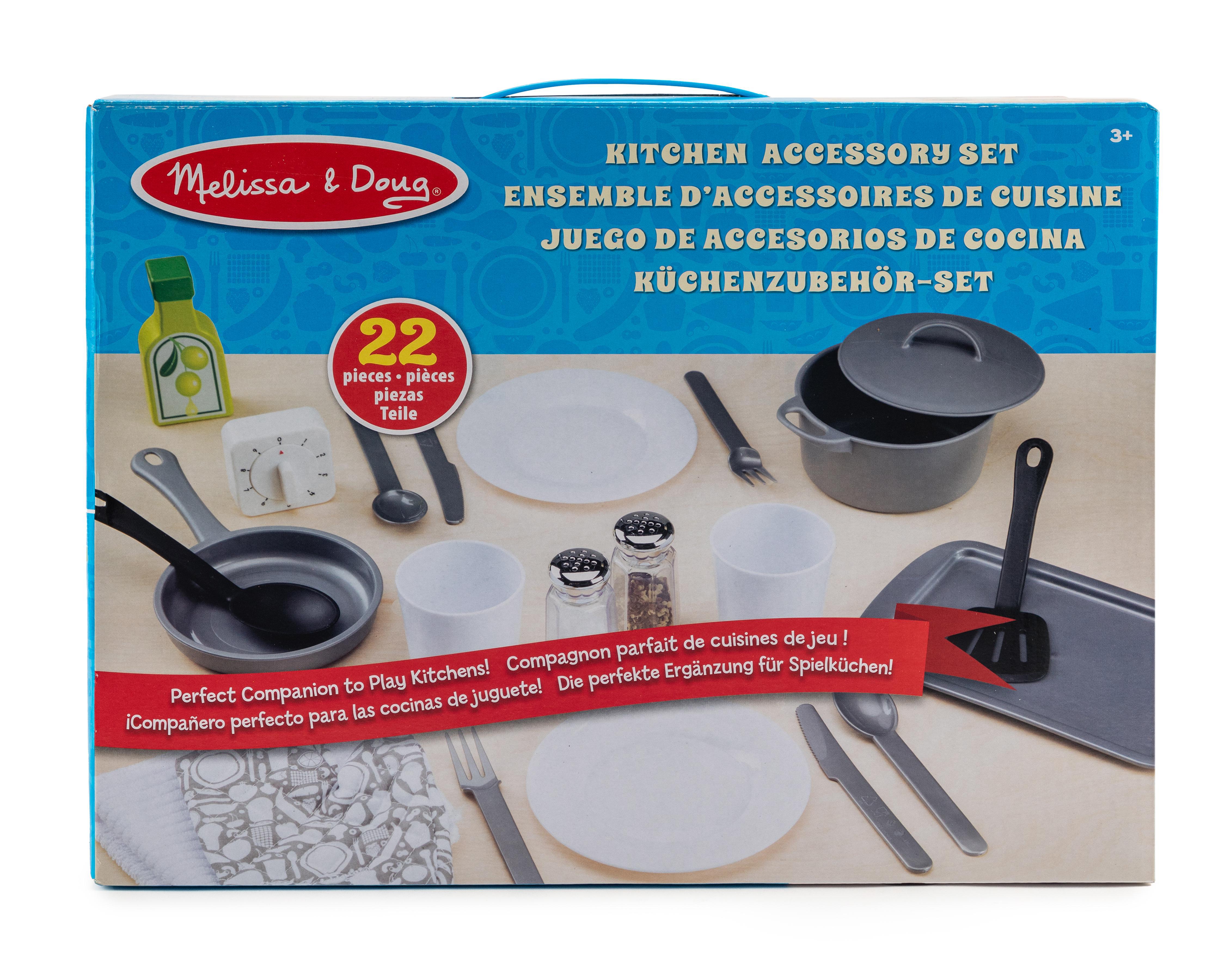 Foto 5 pulgar | Juego de Accesorios de Cocina Melissa & Doug 22 Piezas