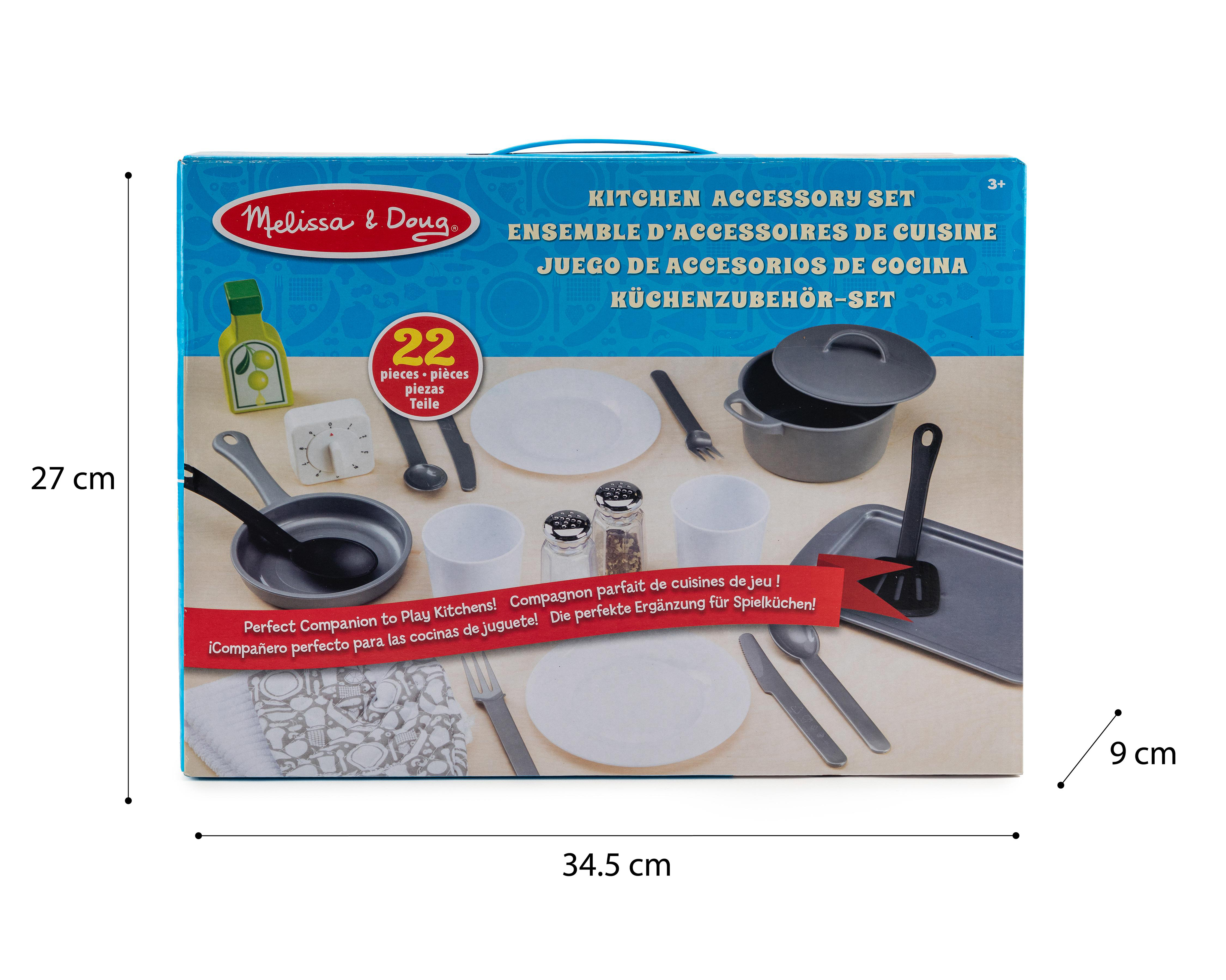 Foto 7 pulgar | Juego de Accesorios de Cocina Melissa & Doug 22 Piezas