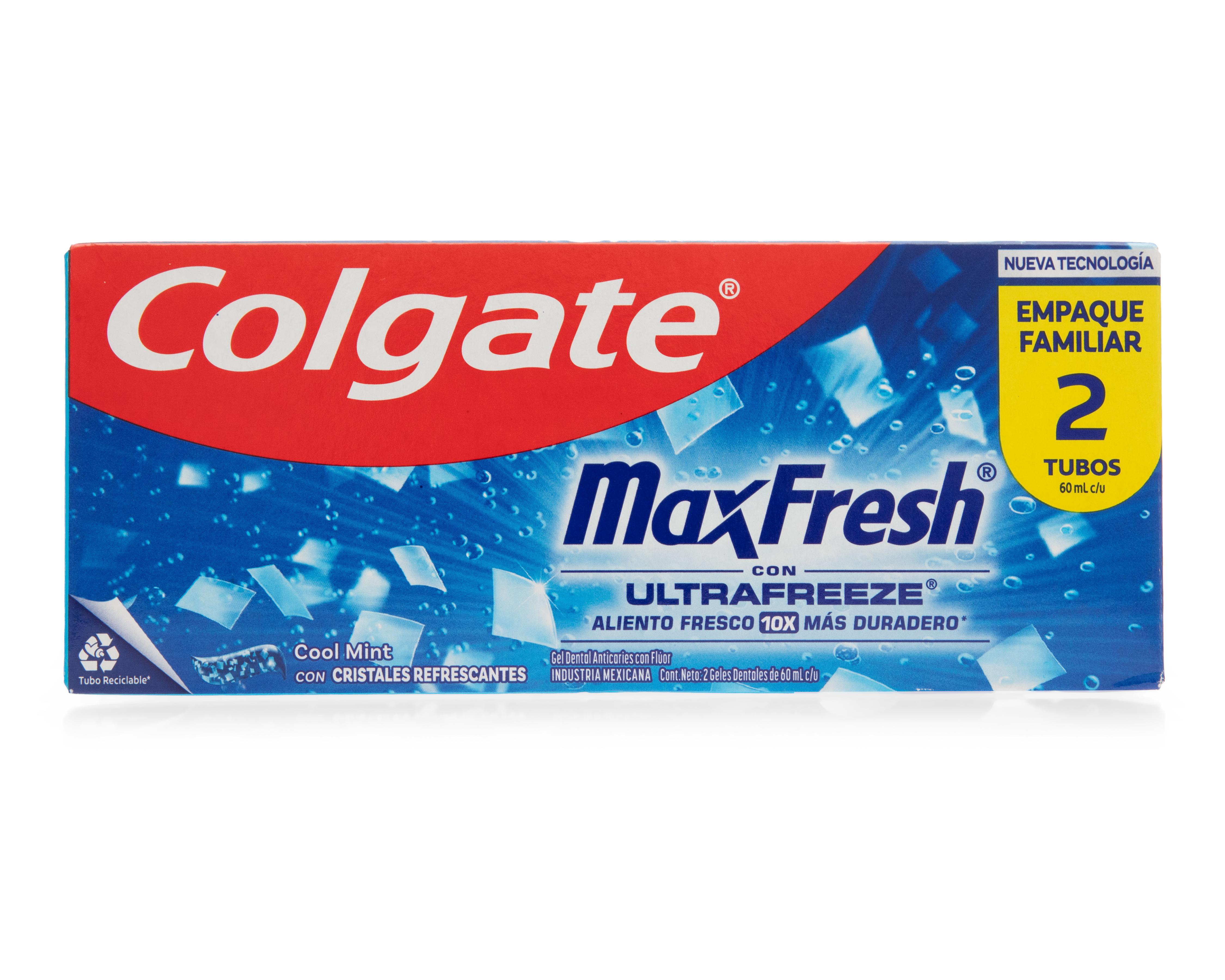 Pasta de Dientes Colgate Max Fresh con UltraFreeze 120 g