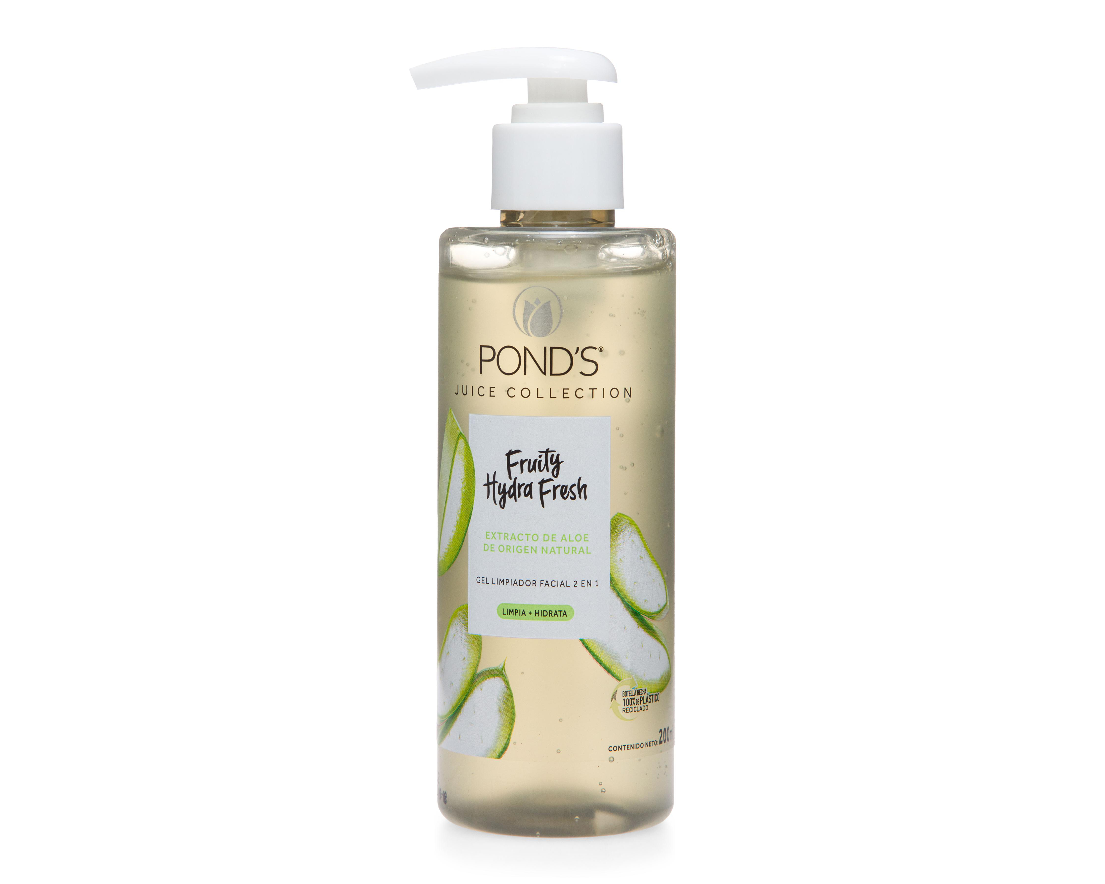 Foto 2 pulgar | Gel Limpiador Facial con Extracto de Aloe Pond's Fruity Hydra Fresh 200 ml