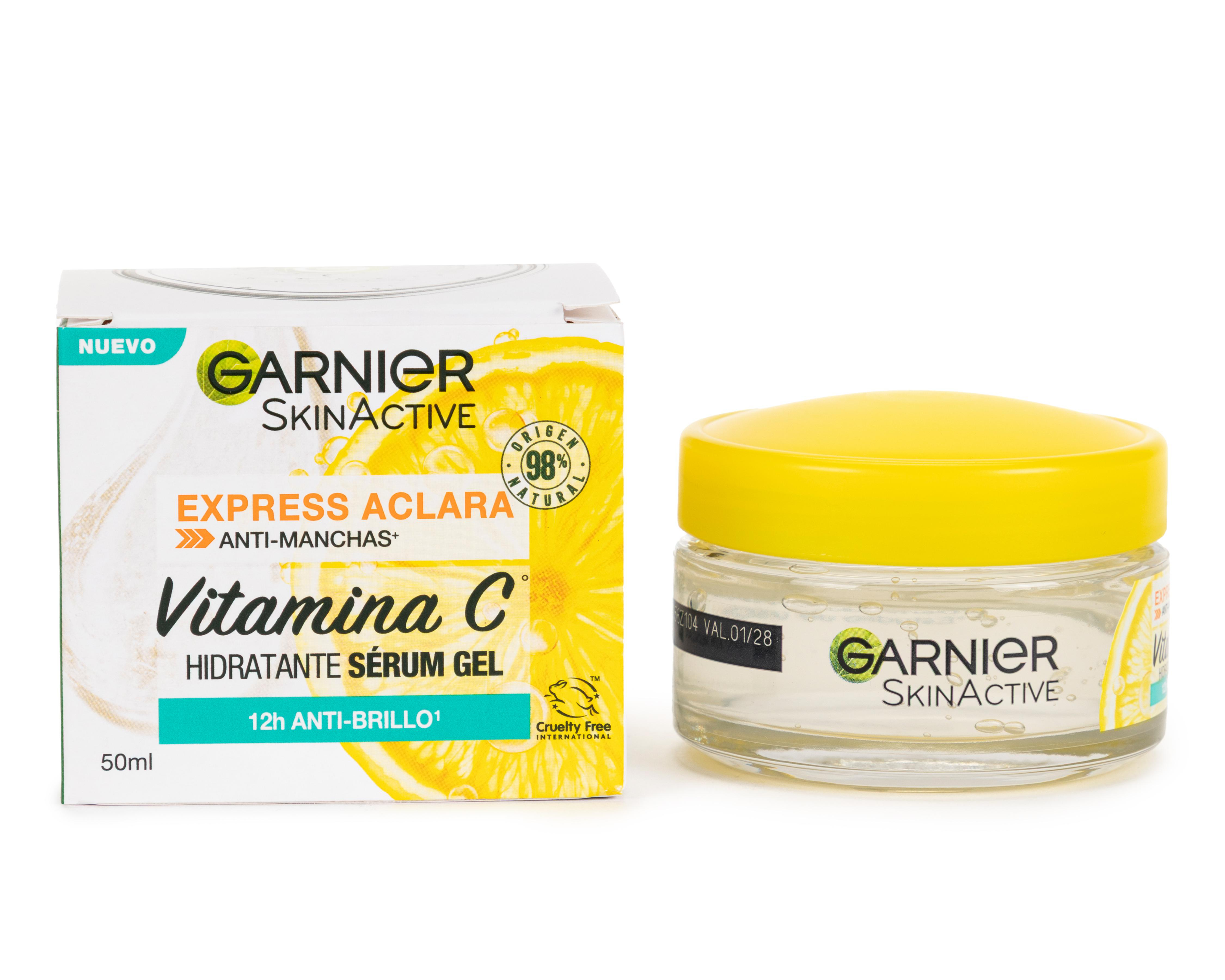 Foto 2 pulgar | Sérum Gel Hidratante Garnier Express Aclara Vitamina C 50 ml