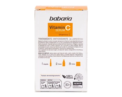 Foto 2 | Suero Babaria Vitamina C Tratamiento Antioxidante 30 ml