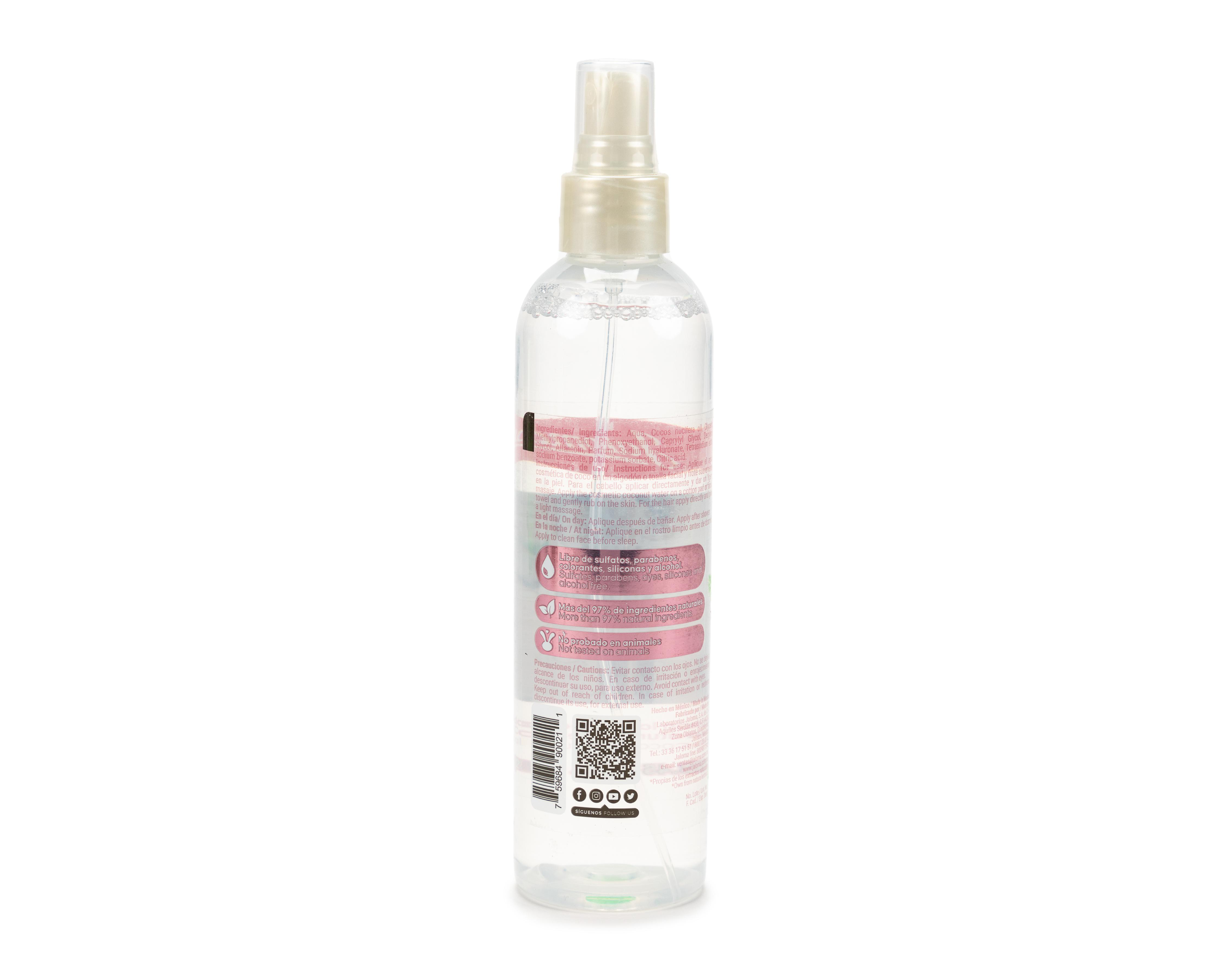 Foto 2 | Agua Facial de Coco Jaloma 250 ml