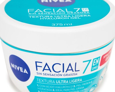 Foto 3 | Gel Facial Nivea con Ácido Hialurónico 7 en 1 375 ml