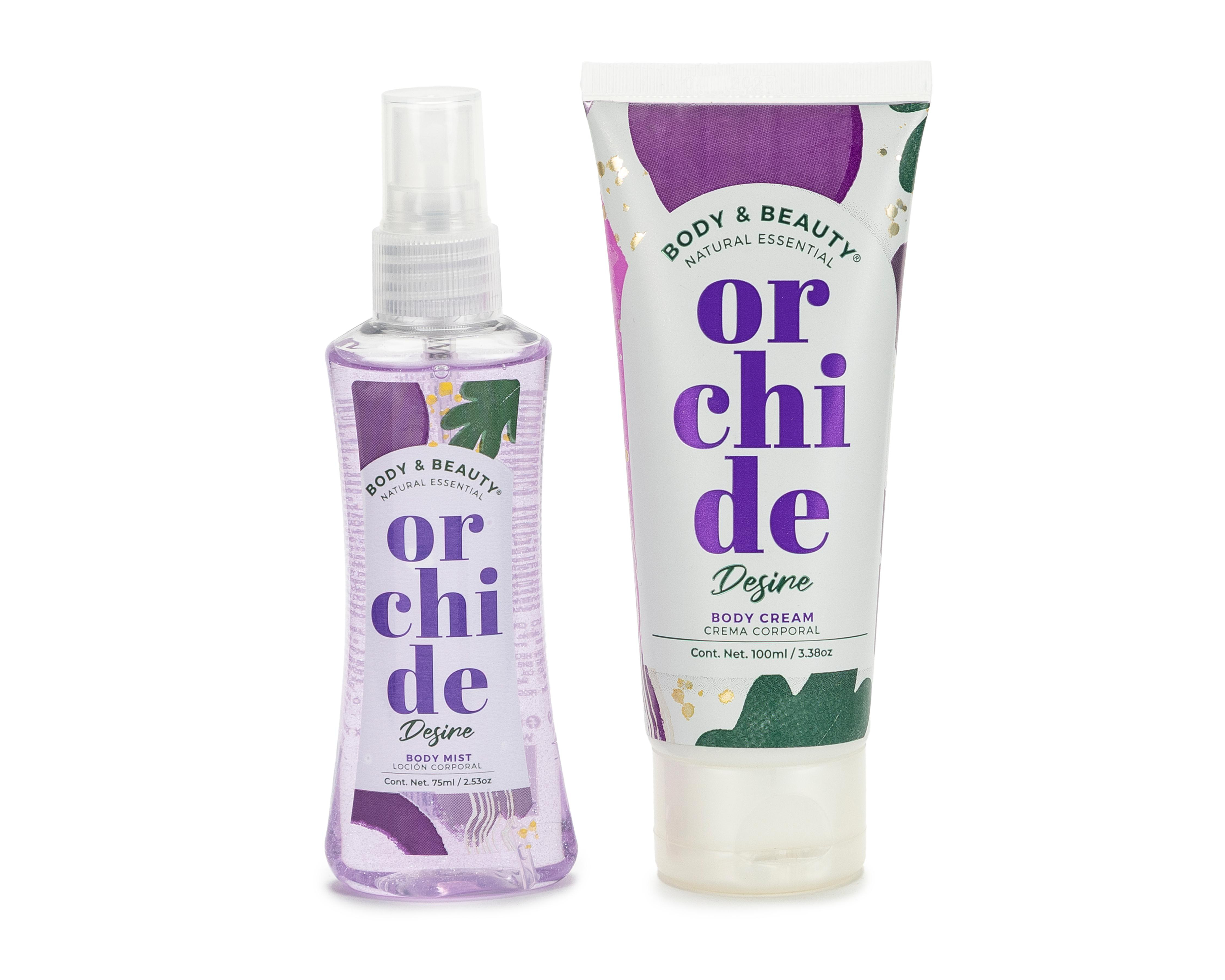 Foto 2 | Set Loción y Crema Corporal Body & Beauty Orchide Desire 2 Piezas