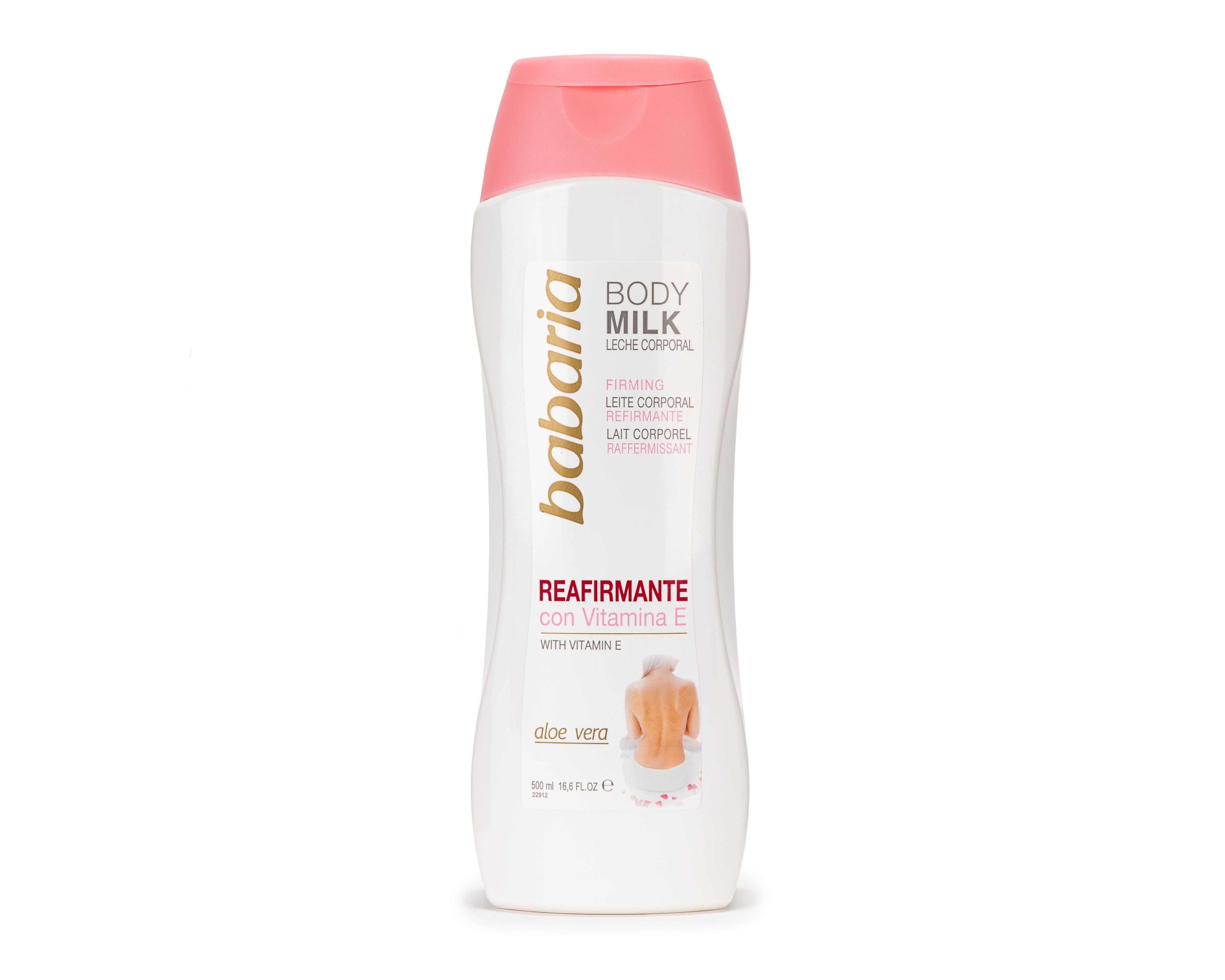 Leche Corporal Babaria Reafirmante con Vitamina E 500 ml