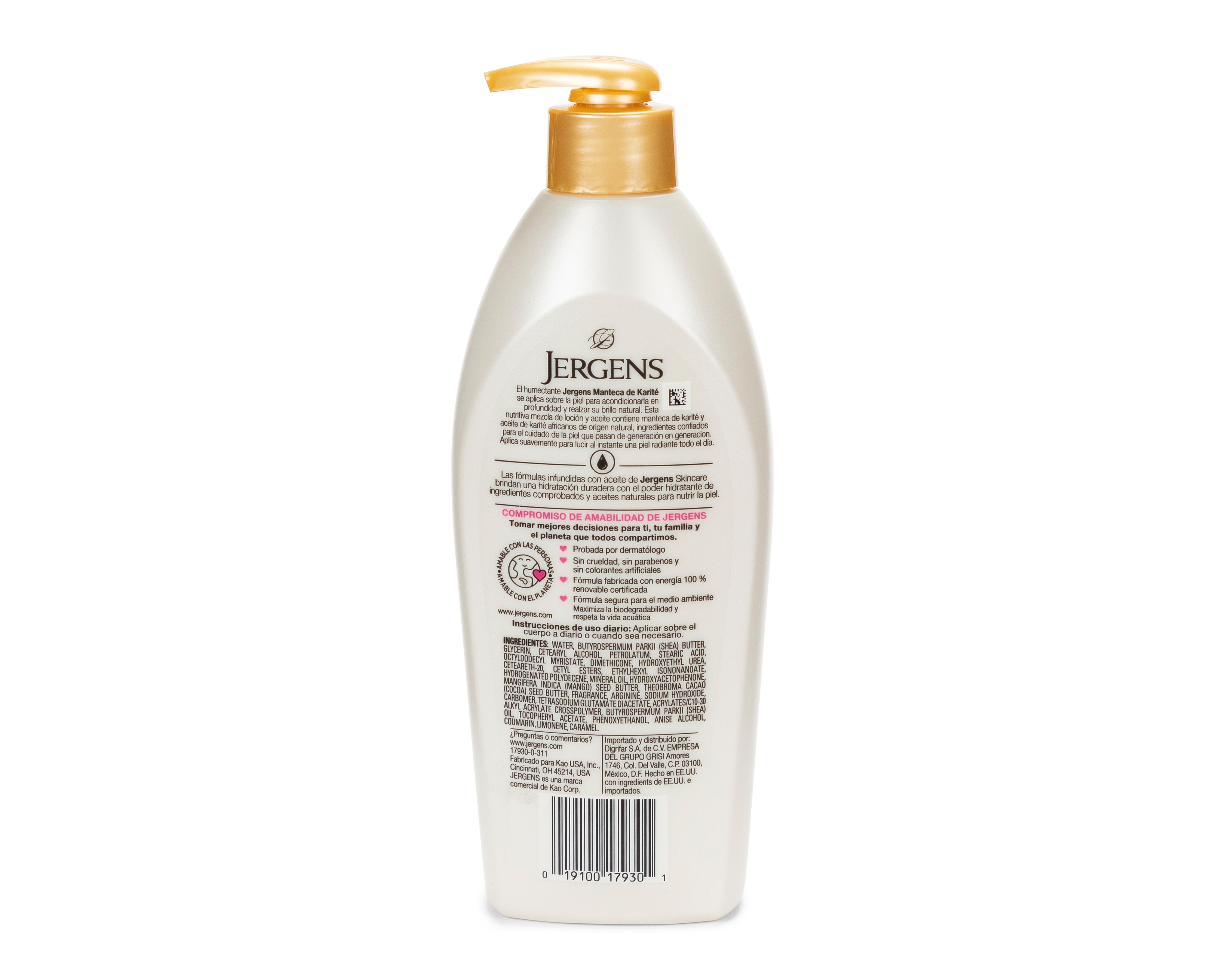 Foto 3 pulgar | Crema Corporal Jergens Manteca de Karité 400 ml