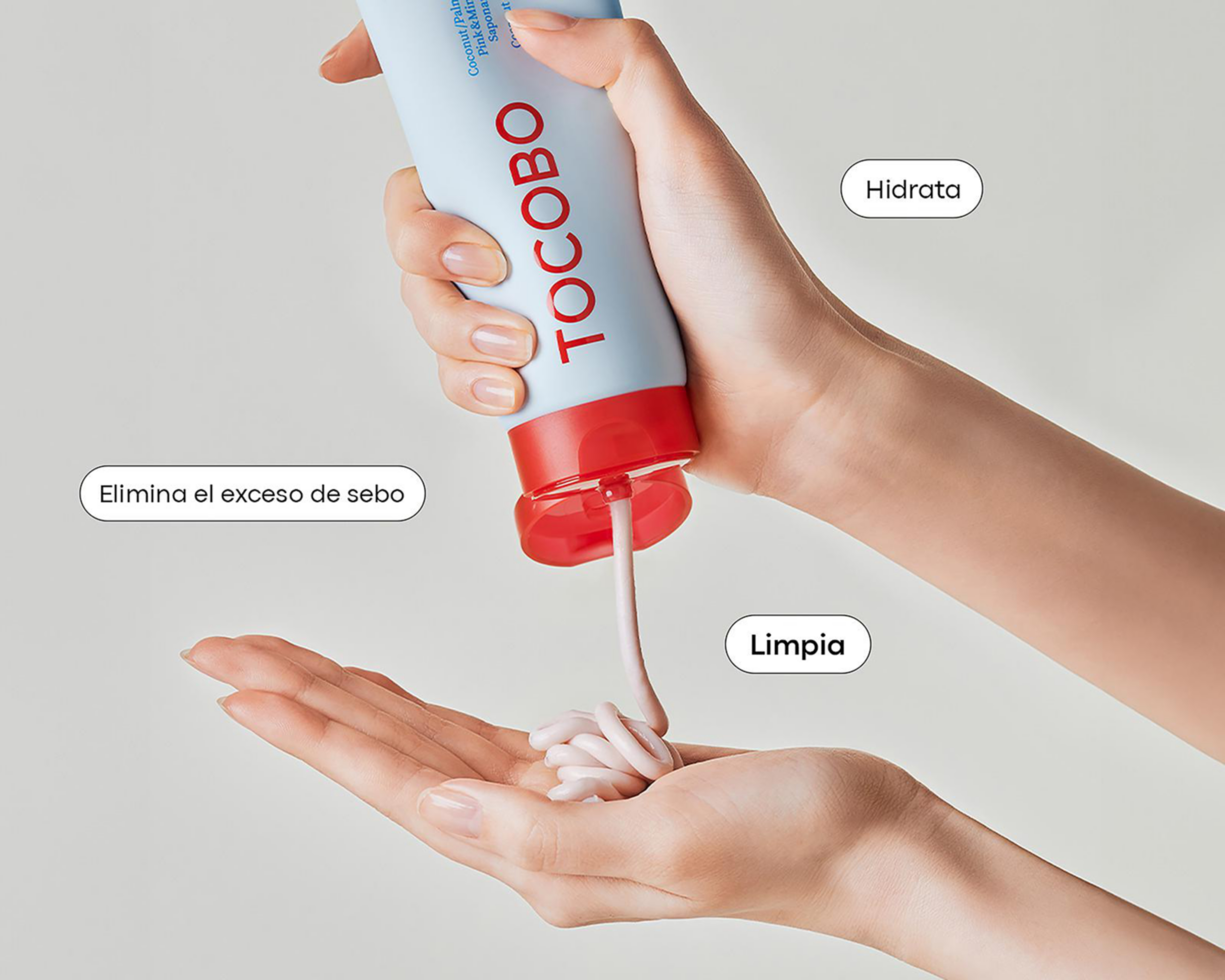 Foto 3 pulgar | Espuma Limpiadora Facial Tocobo Coconut Clay 150 ml