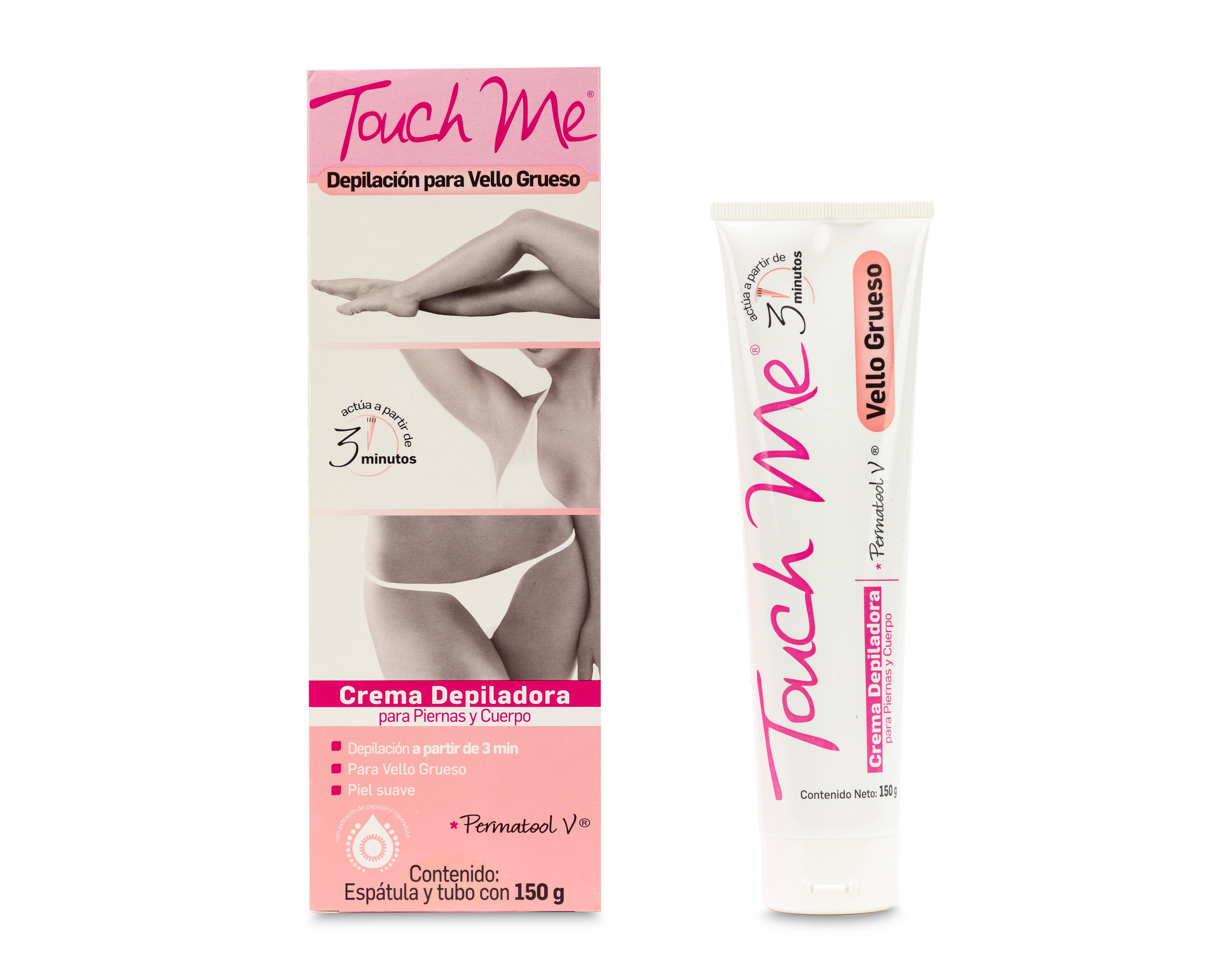 Foto 3 pulgar | Crema Depiladora Touch Me Vello Grueso 150 g