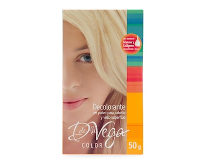 Foto 2 | Decolorante Capilar en Polvo D de la Vega 50 g y Peróxido en Crema 100 ml