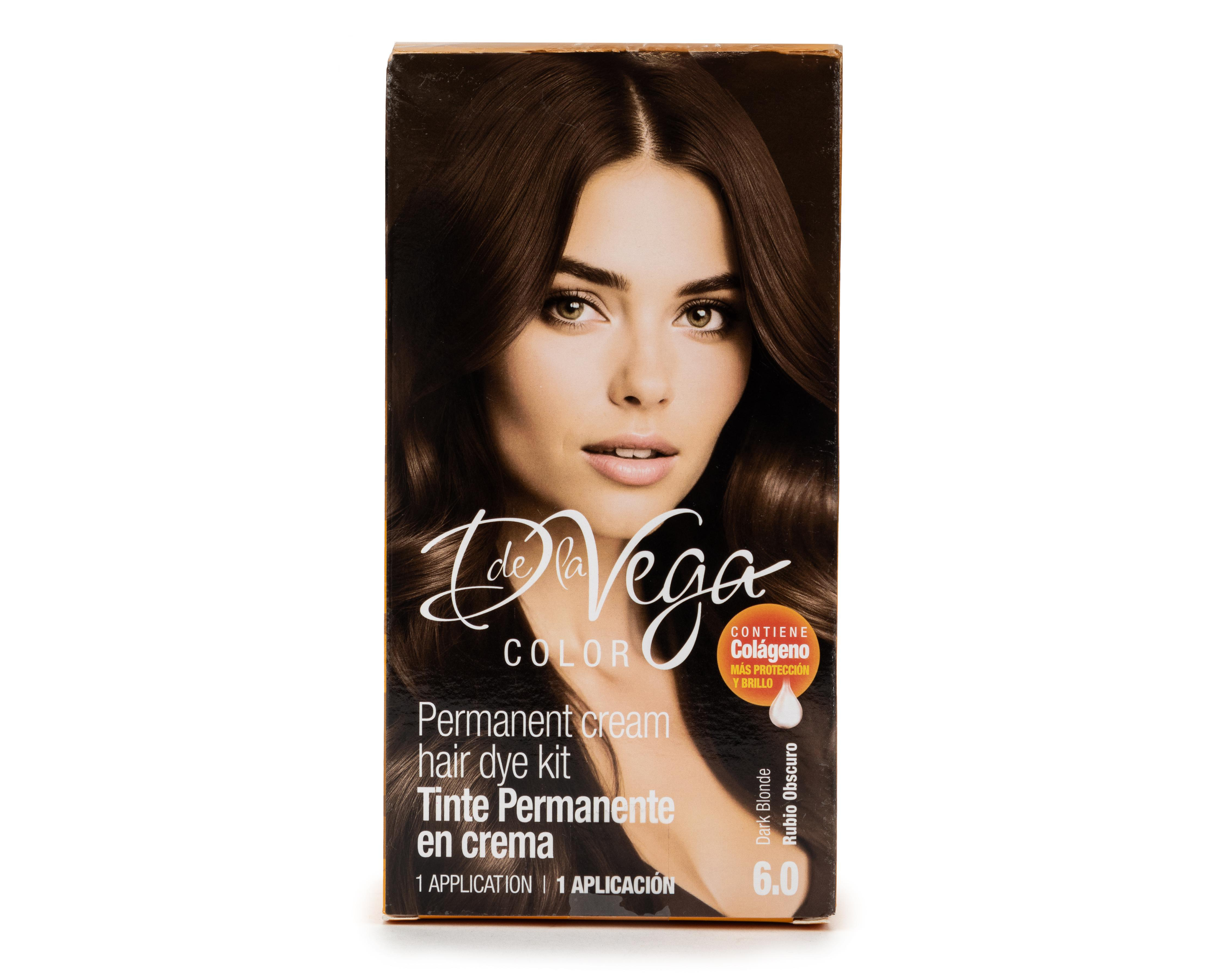Tinte para Cabello D de la Vega 6.0 Rubio Oscuro