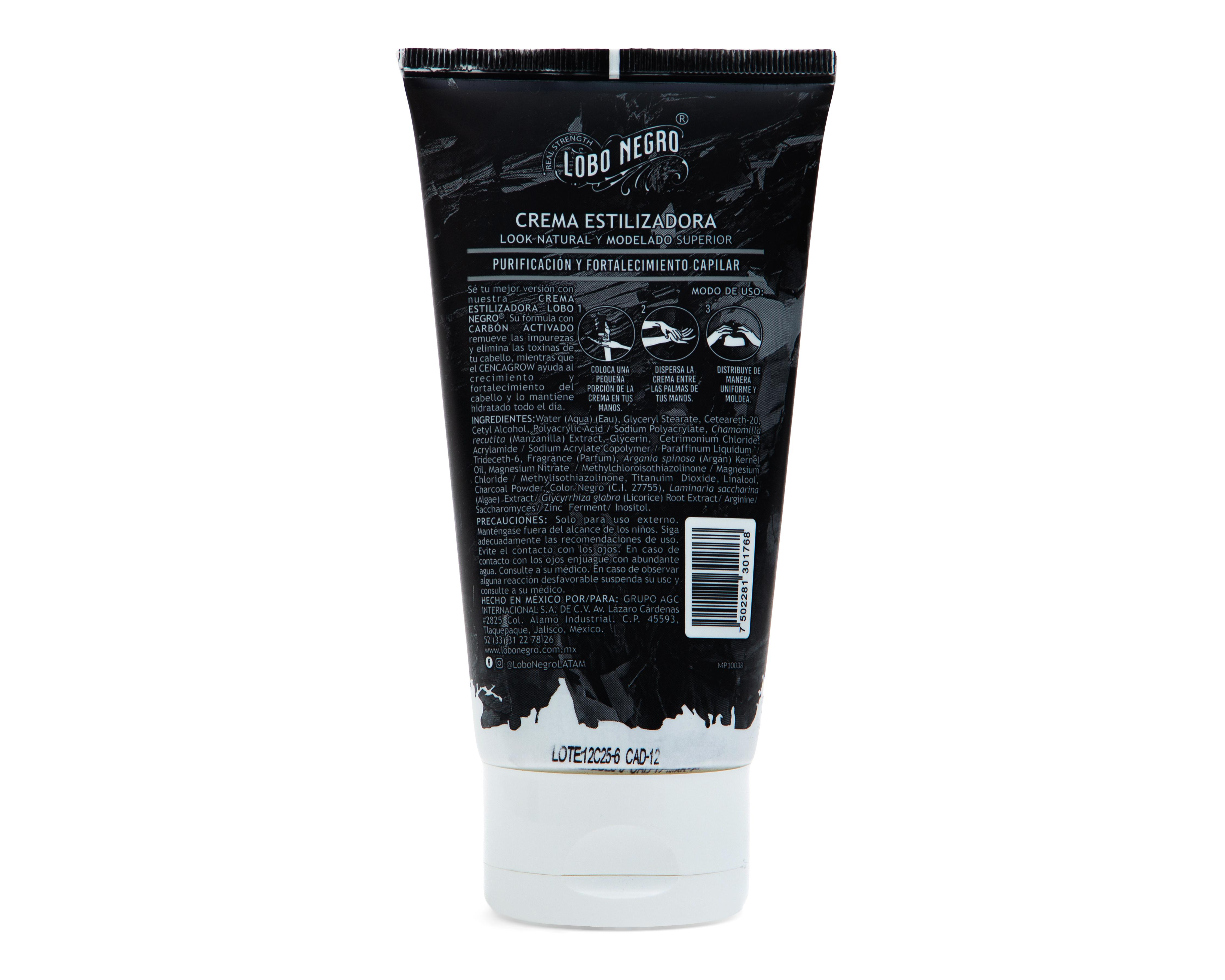 Foto 3 pulgar | Crema Estilizadora Lobo Negro 150 ml