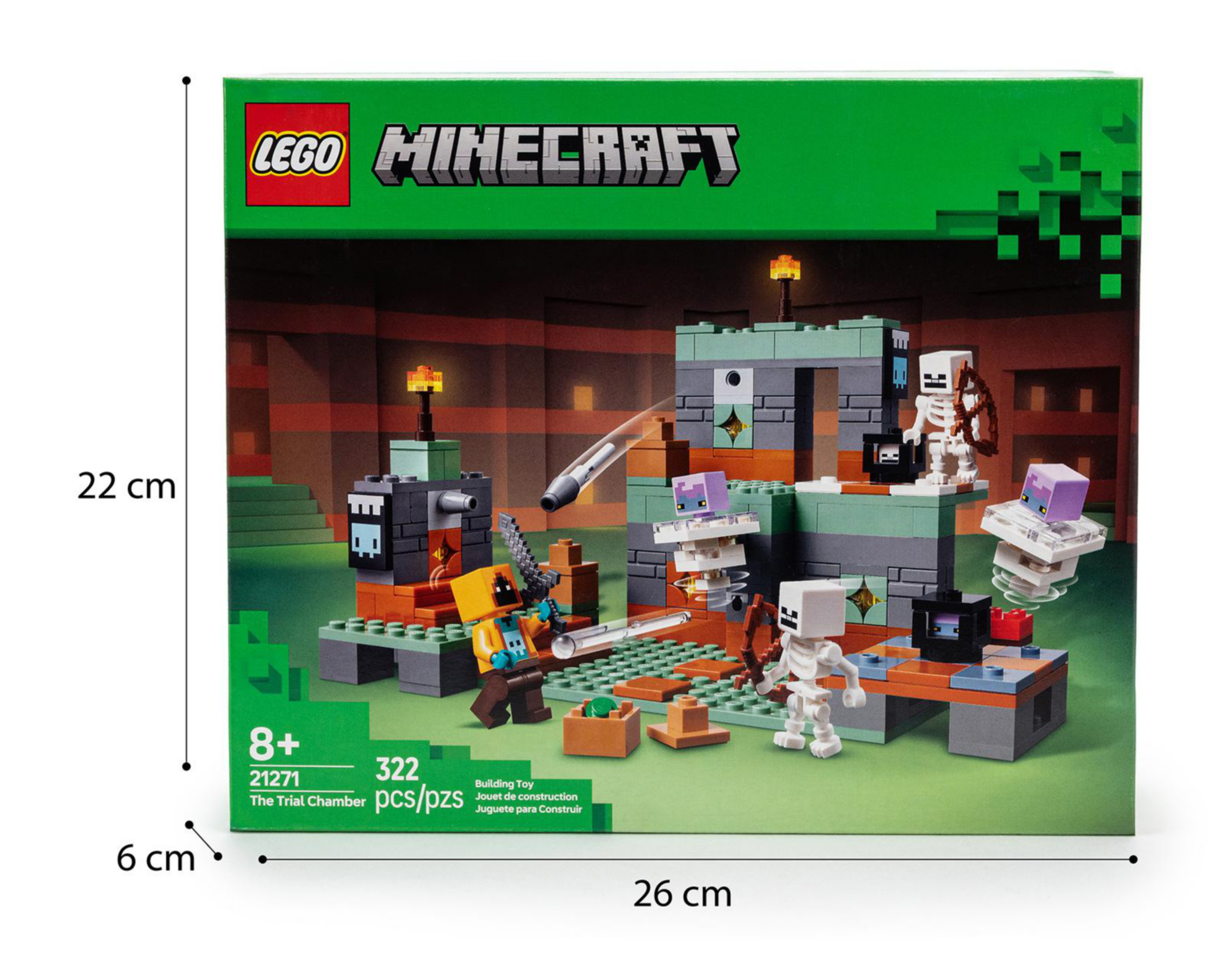 Foto 11 pulgar | LEGO Minecraft: La Cámara de Desafío