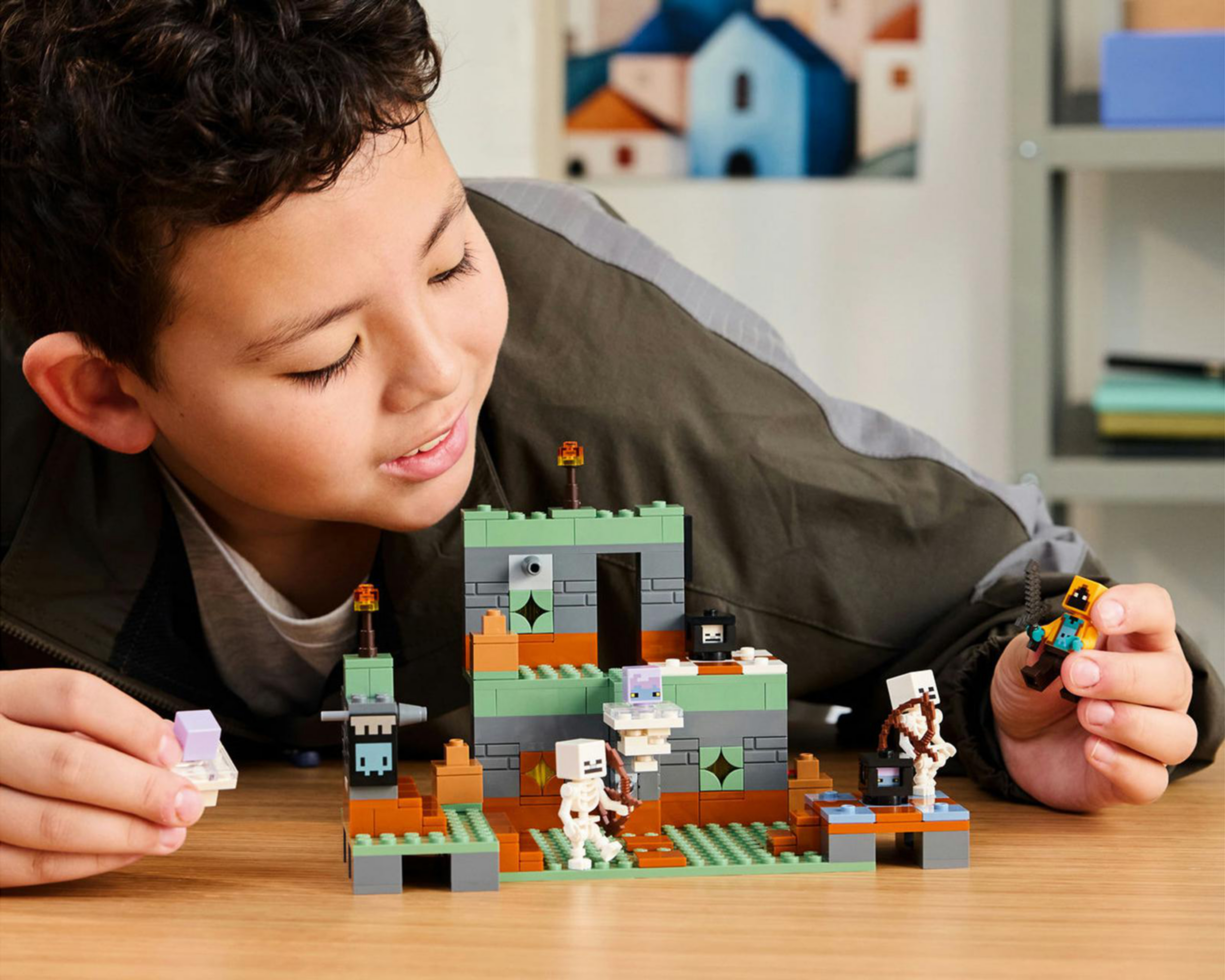 Foto 6 pulgar | LEGO Minecraft: La Cámara de Desafío